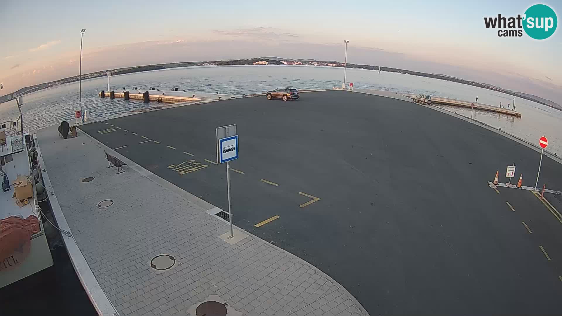 Tkon Live cam – ferry – Dalmatia – Croatia