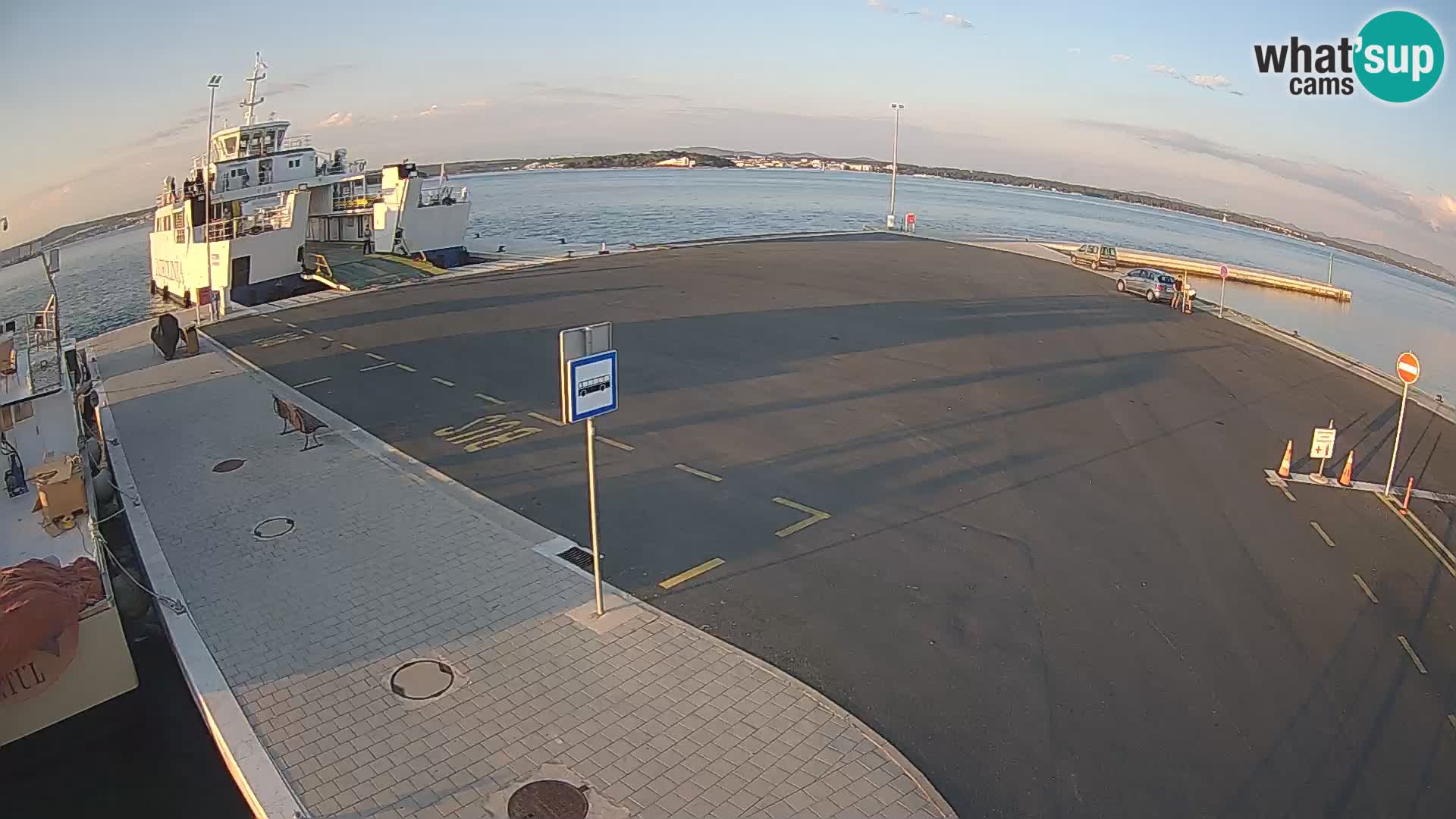 Tkon Live cam – Fähre – Dalmatien – Kroatien