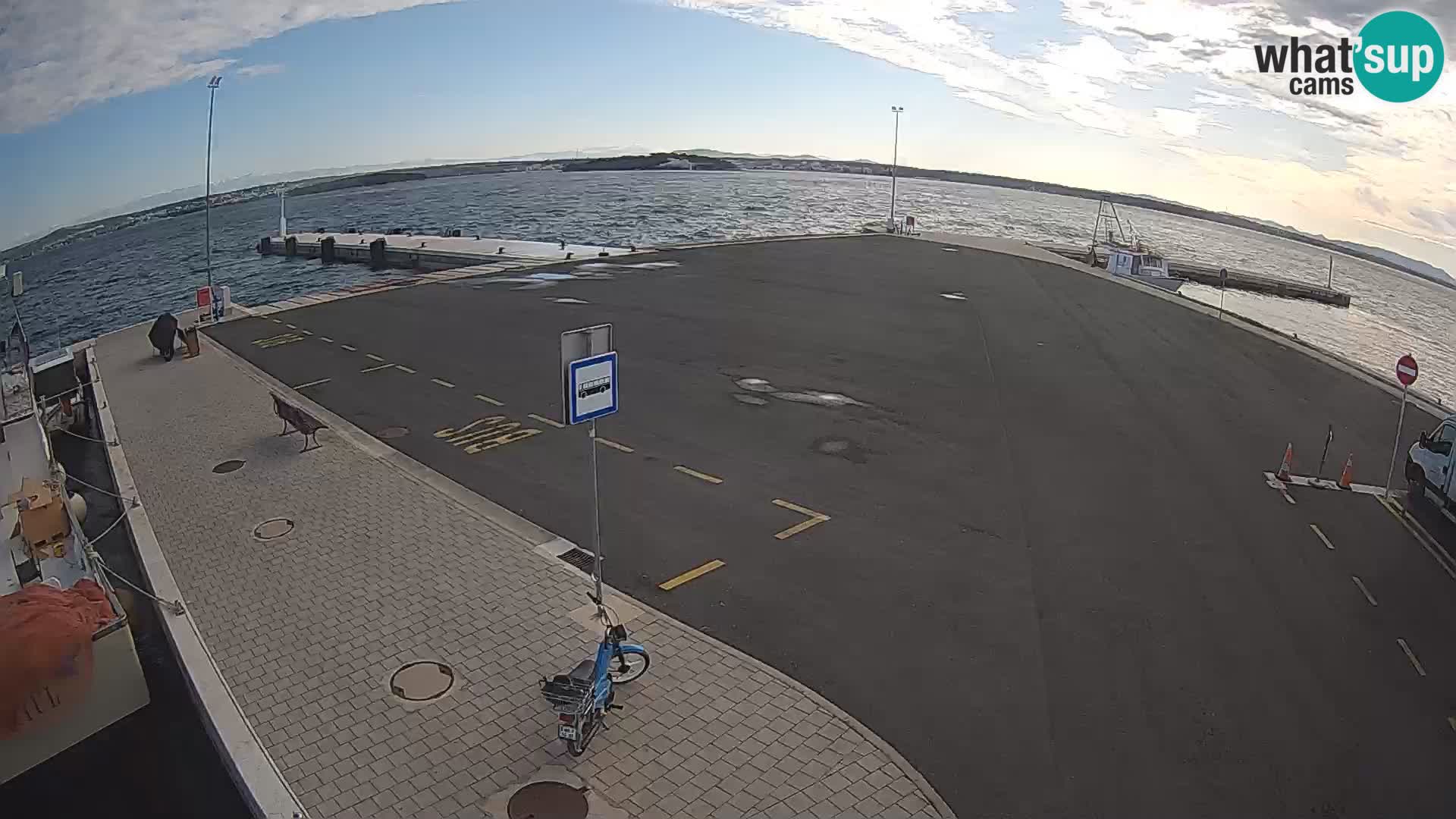 Tkon Live cam – ferry – Dalmatia – Croatia