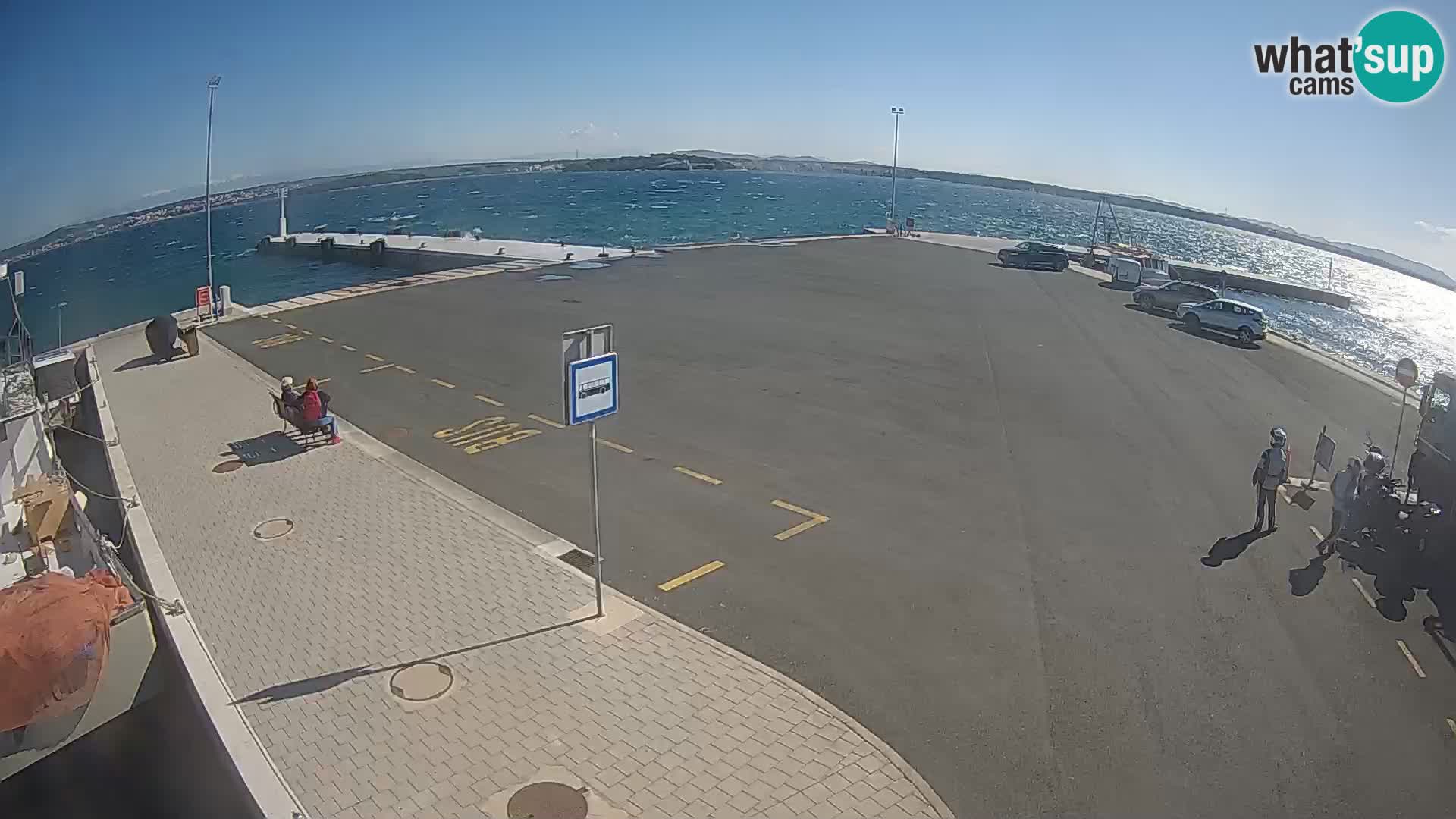 Tkon camera en vivo – Transportar – Dalmacia – Croacia