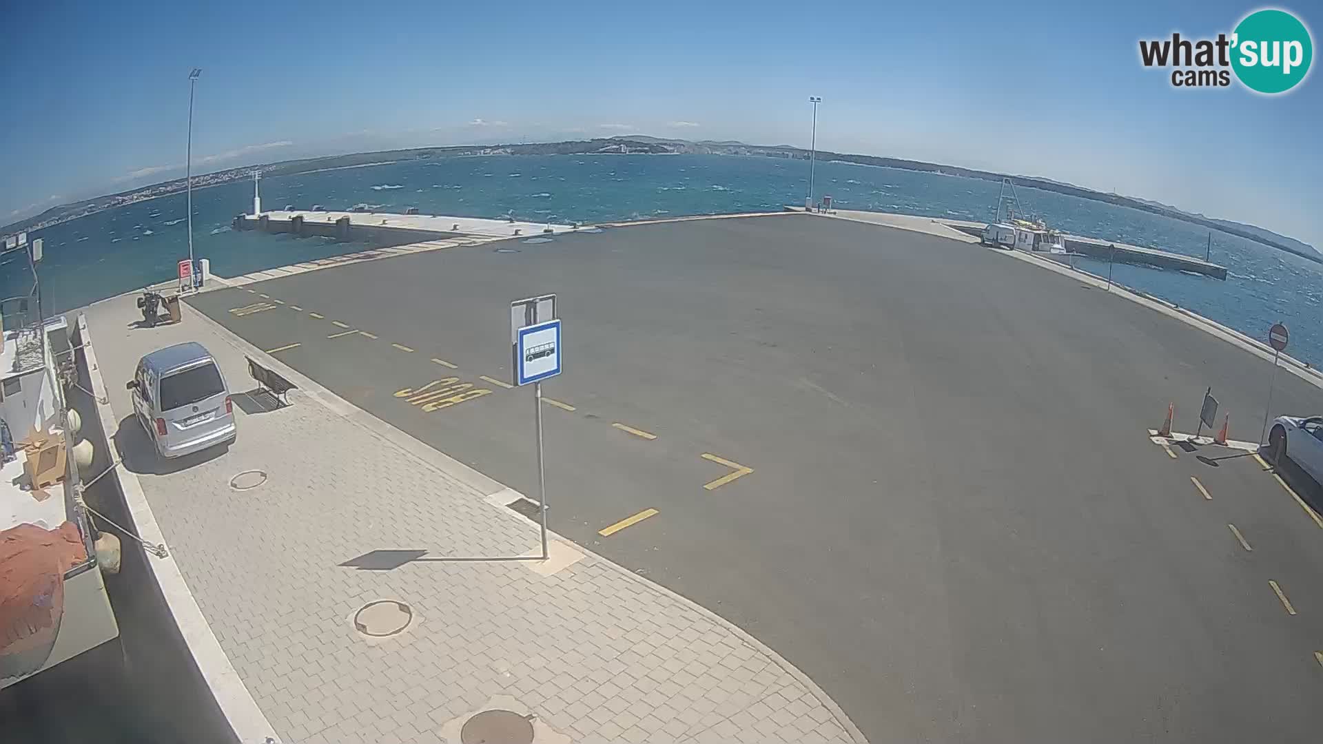 Tkon camera en vivo – Transportar – Dalmacia – Croacia