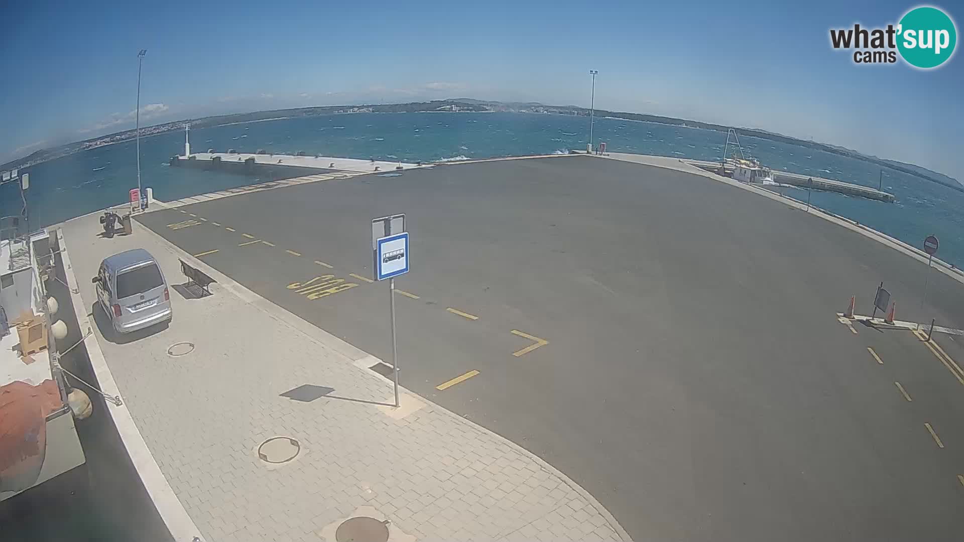 Tkon Live cam – ferry – Dalmatia – Croatia