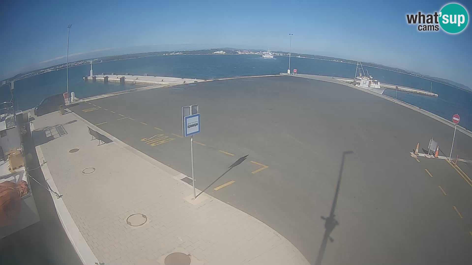 Tkon Live cam – Fähre – Dalmatien – Kroatien