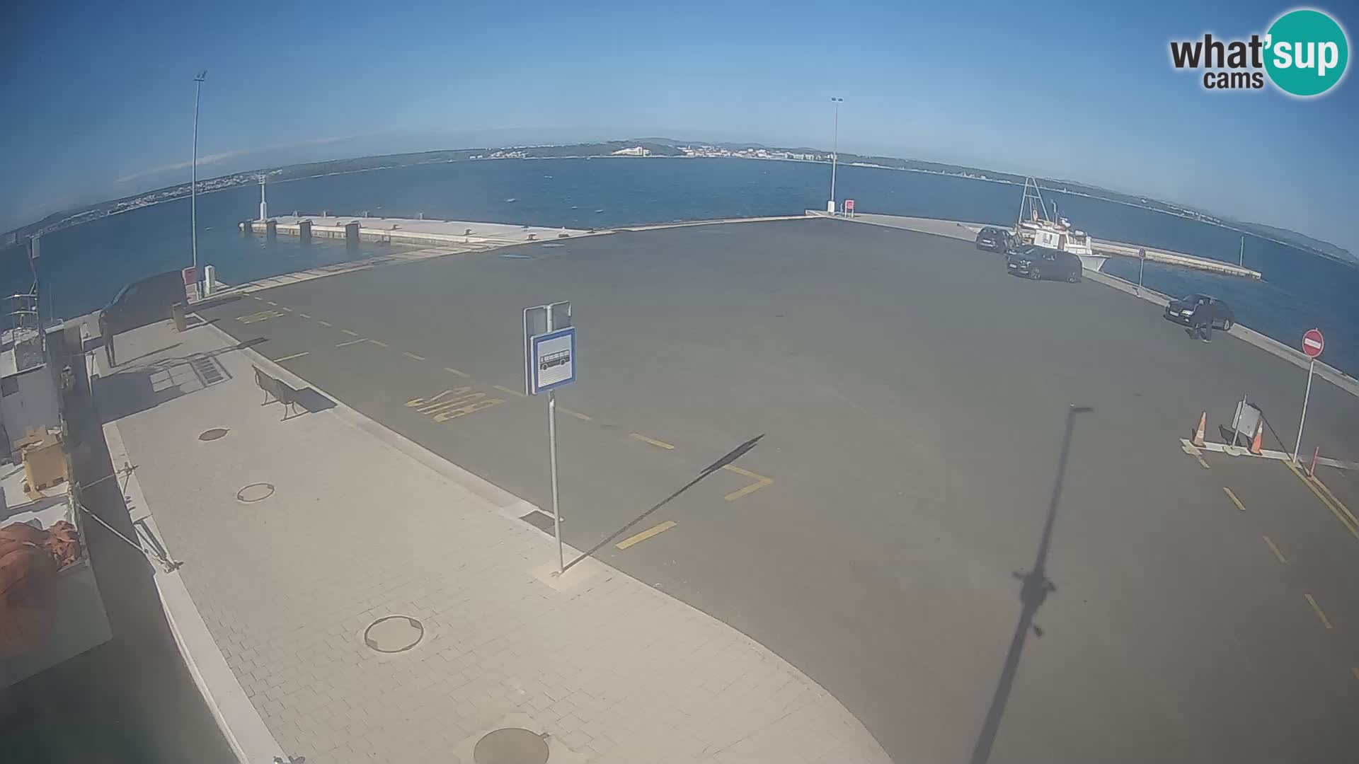 Tkon Live cam – Fähre – Dalmatien – Kroatien