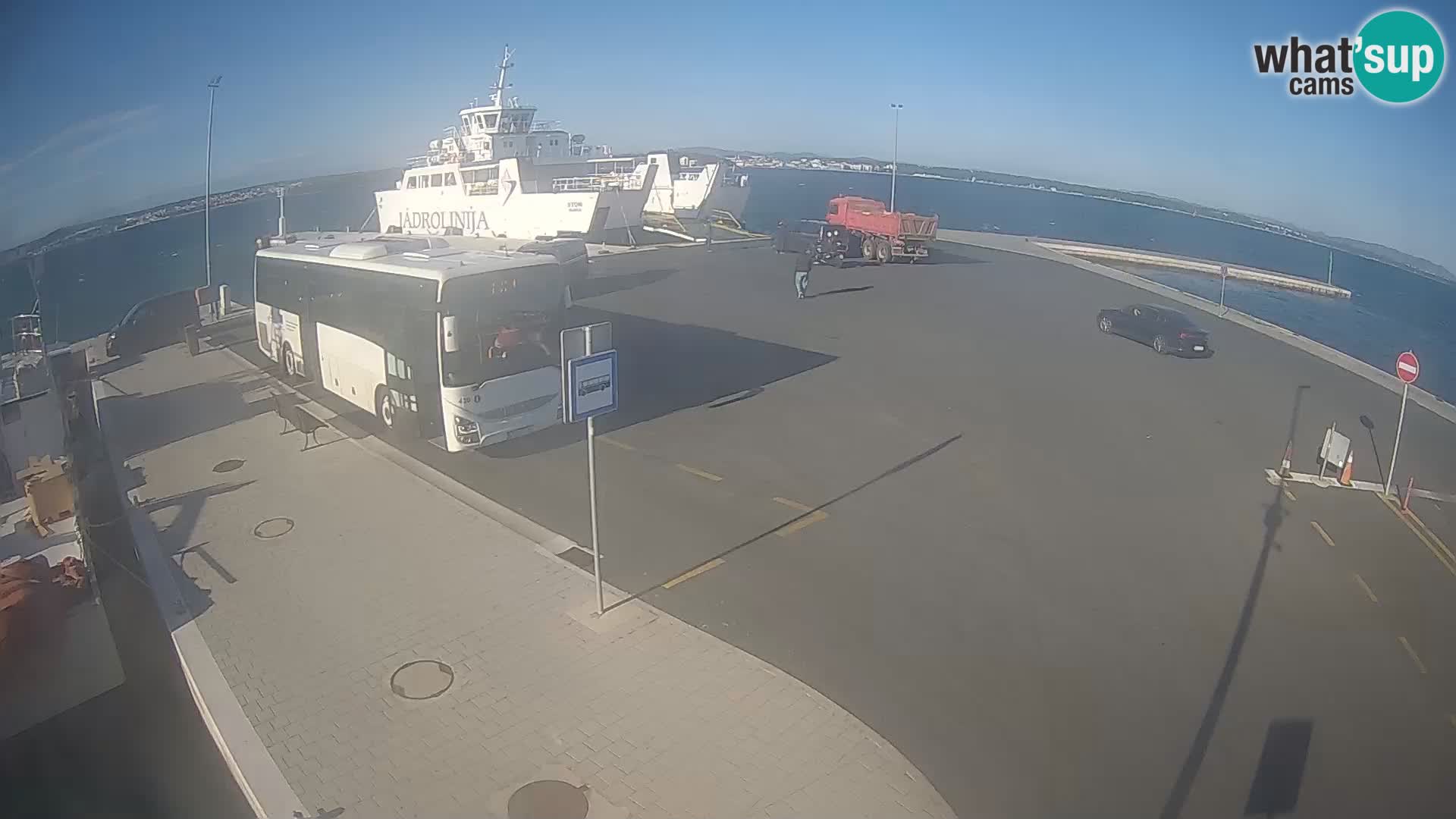 Tkon Live cam – Fähre – Dalmatien – Kroatien