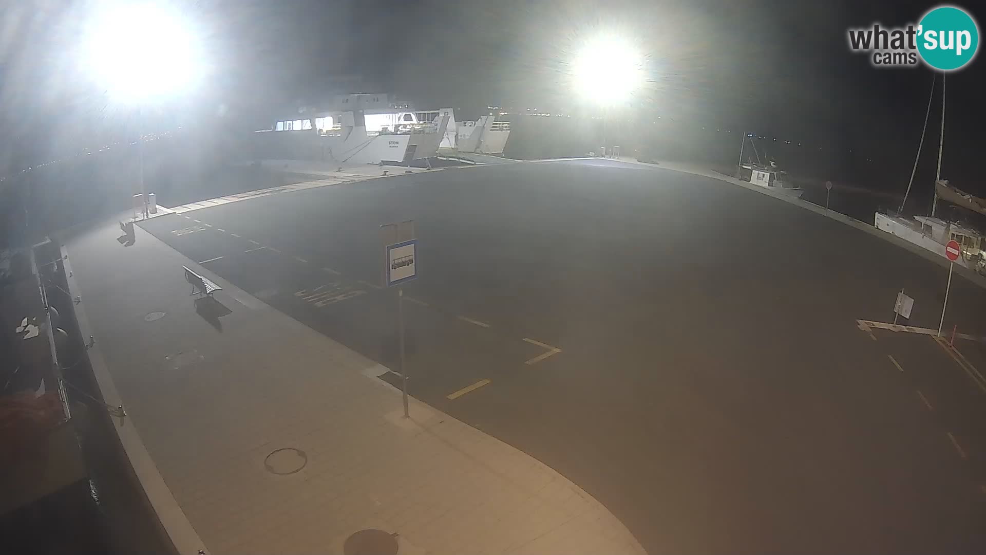 Tkon Live cam – ferry – Dalmatia – Croatia