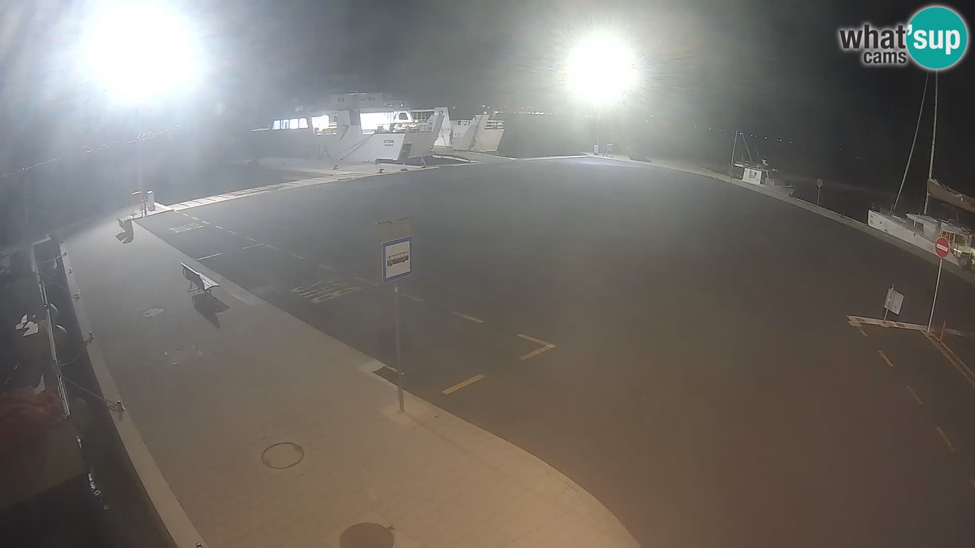 Tkon Live cam – ferry – Dalmatia – Croatia