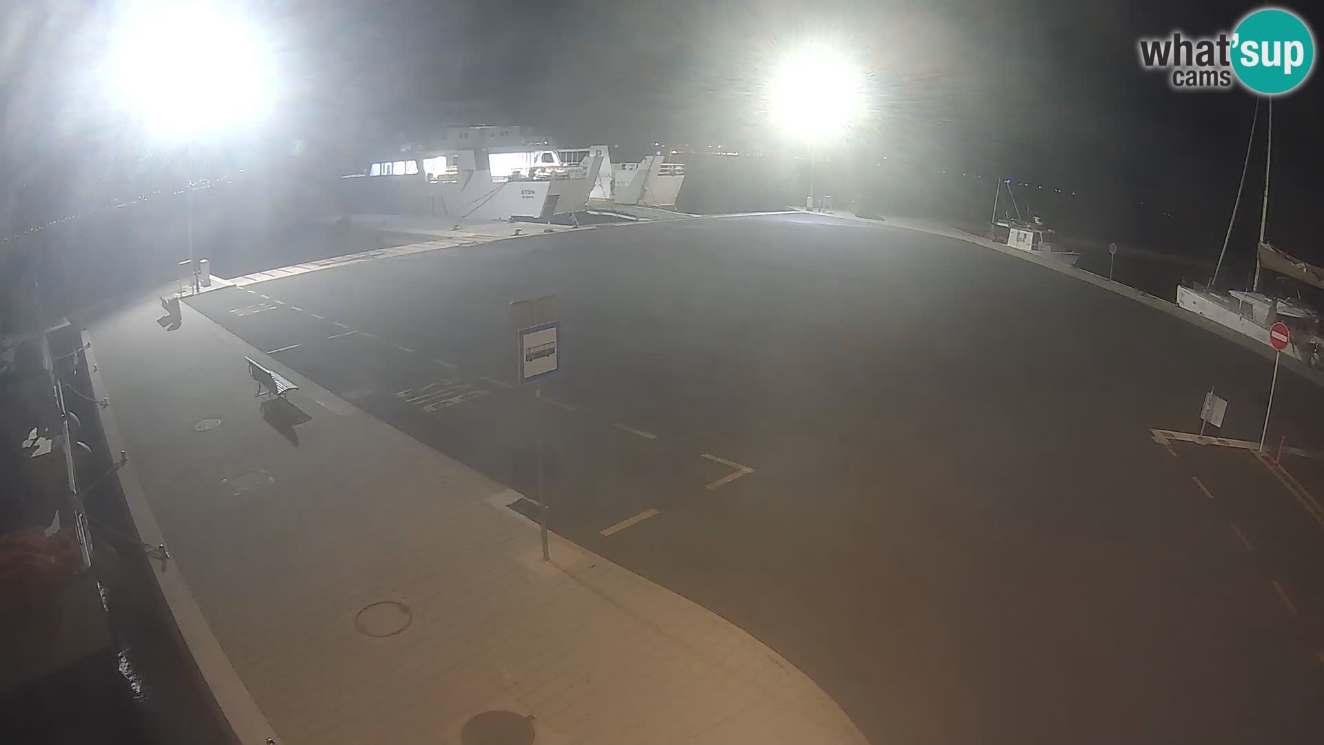 Tkon Live cam – traghetto – Dalmazia – Croazia