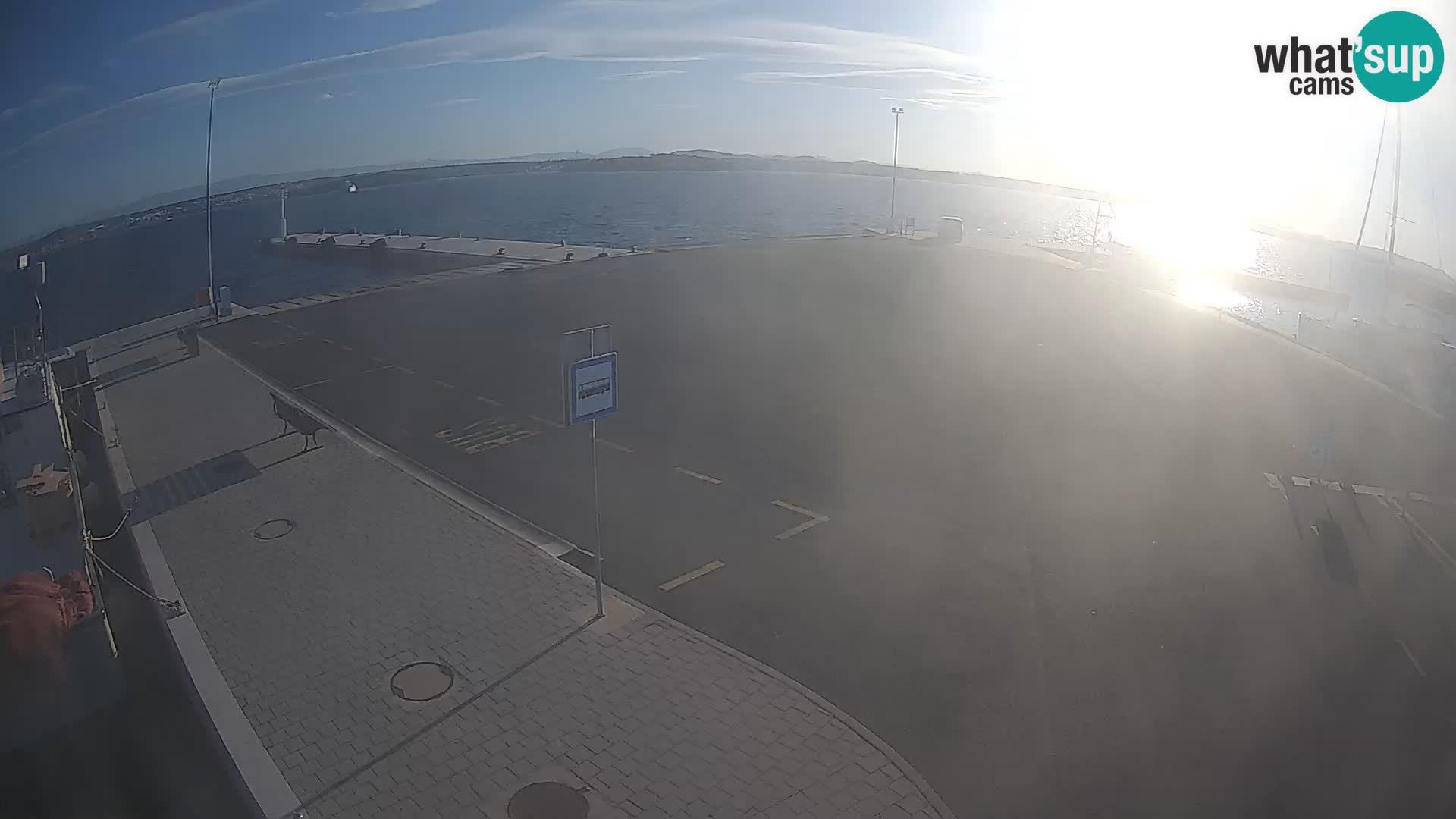 Tkon Live cam – ferry – Dalmatia – Croatia