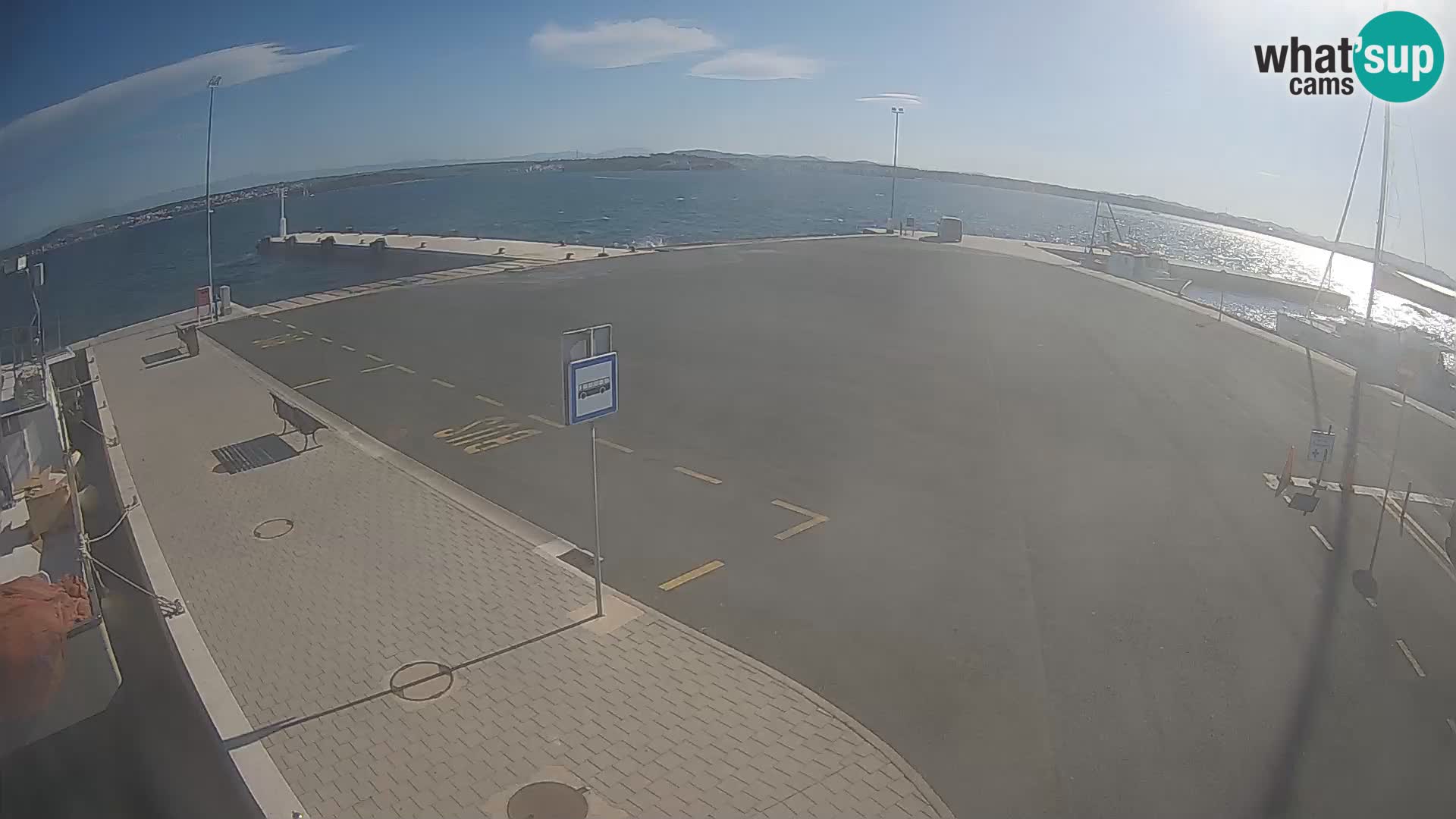 Tkon Live cam – traghetto – Dalmazia – Croazia