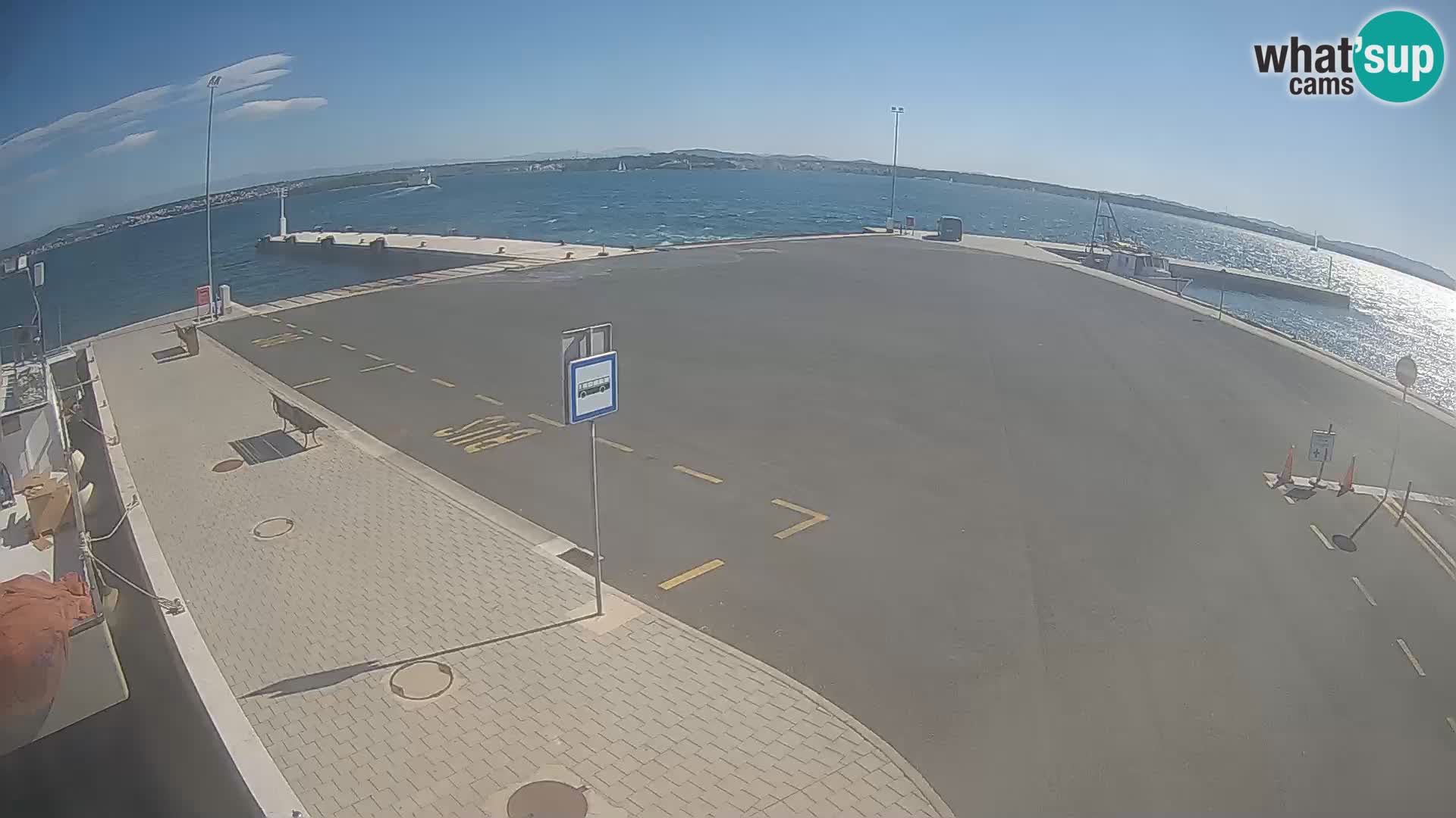 Tkon Live cam – Fähre – Dalmatien – Kroatien