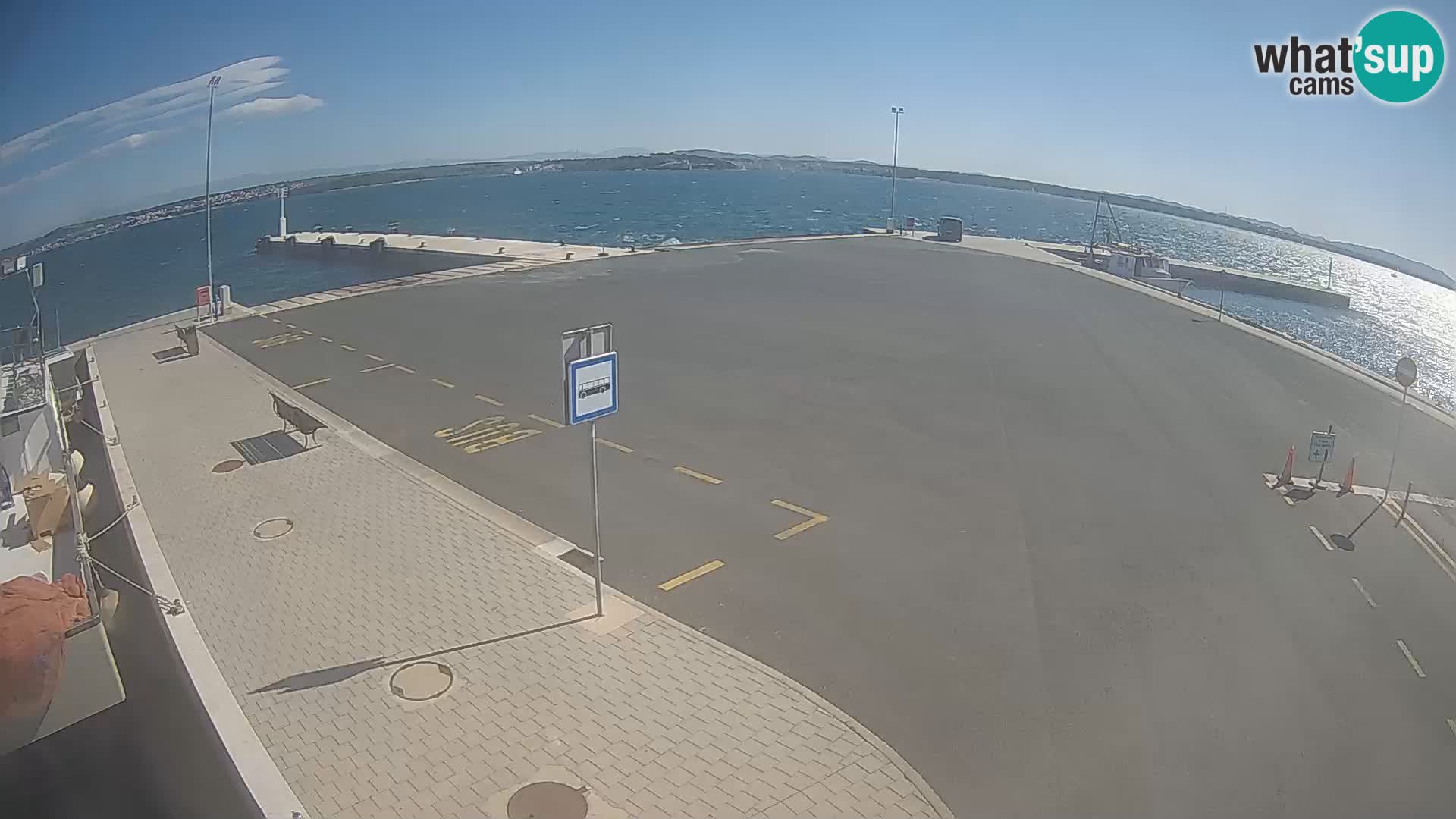 Tkon v živo – trajekt – Dalmacija – Hrvaška