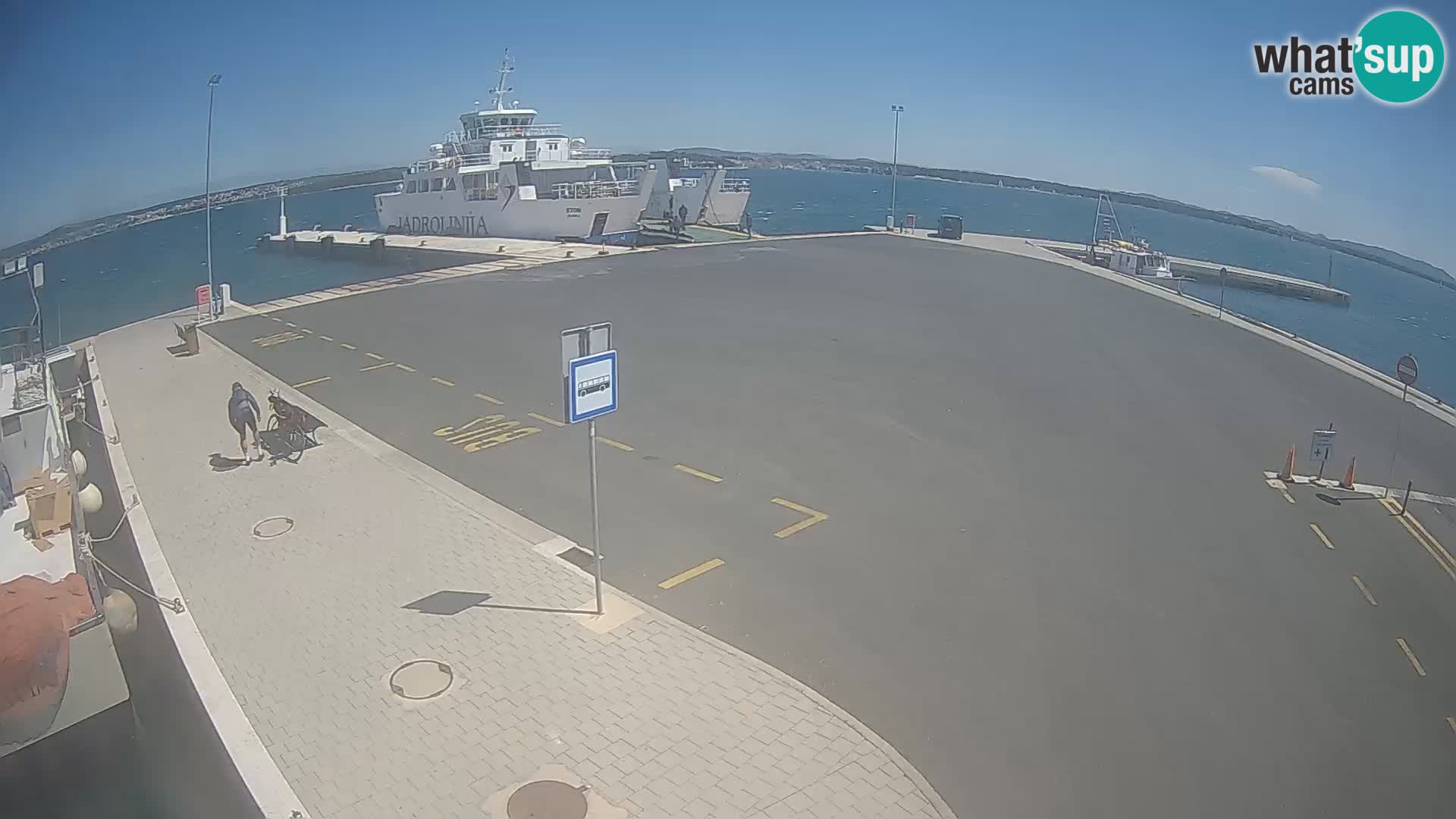 Tkon Live cam – Fähre – Dalmatien – Kroatien