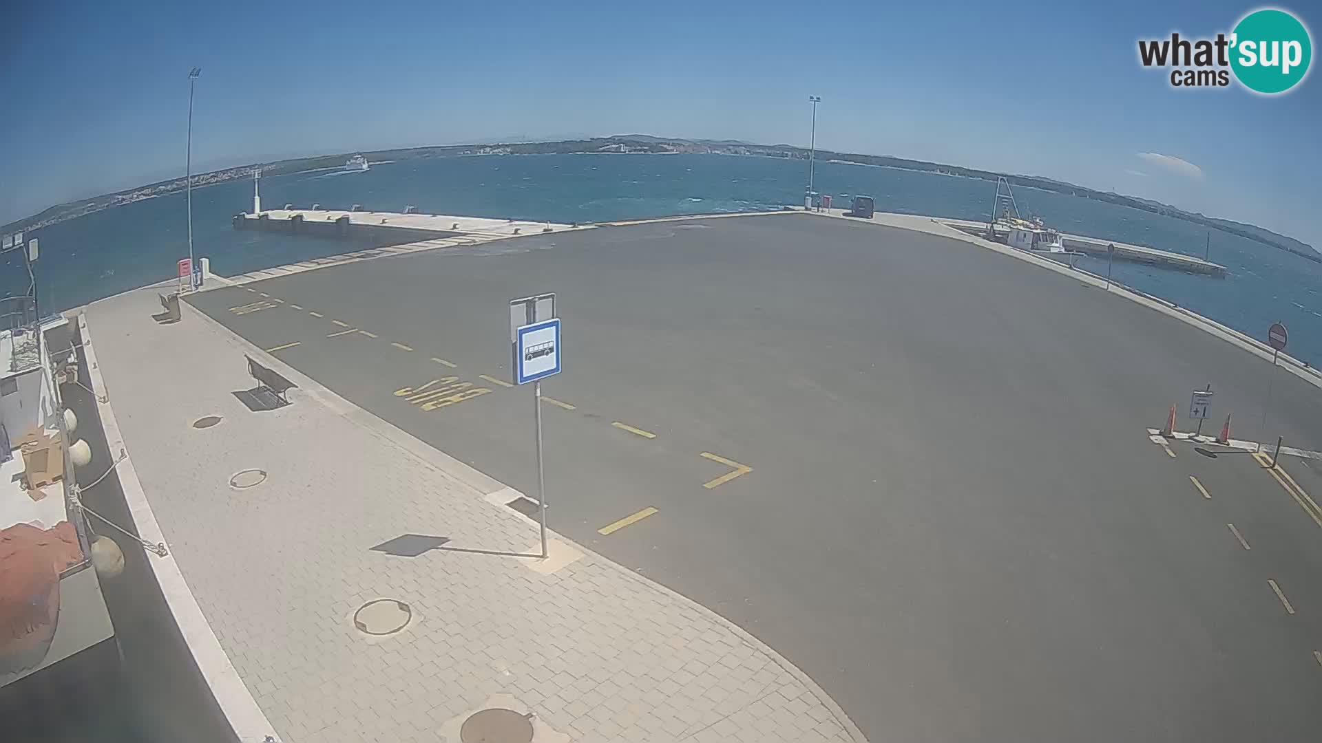 Tkon Live cam – traghetto – Dalmazia – Croazia