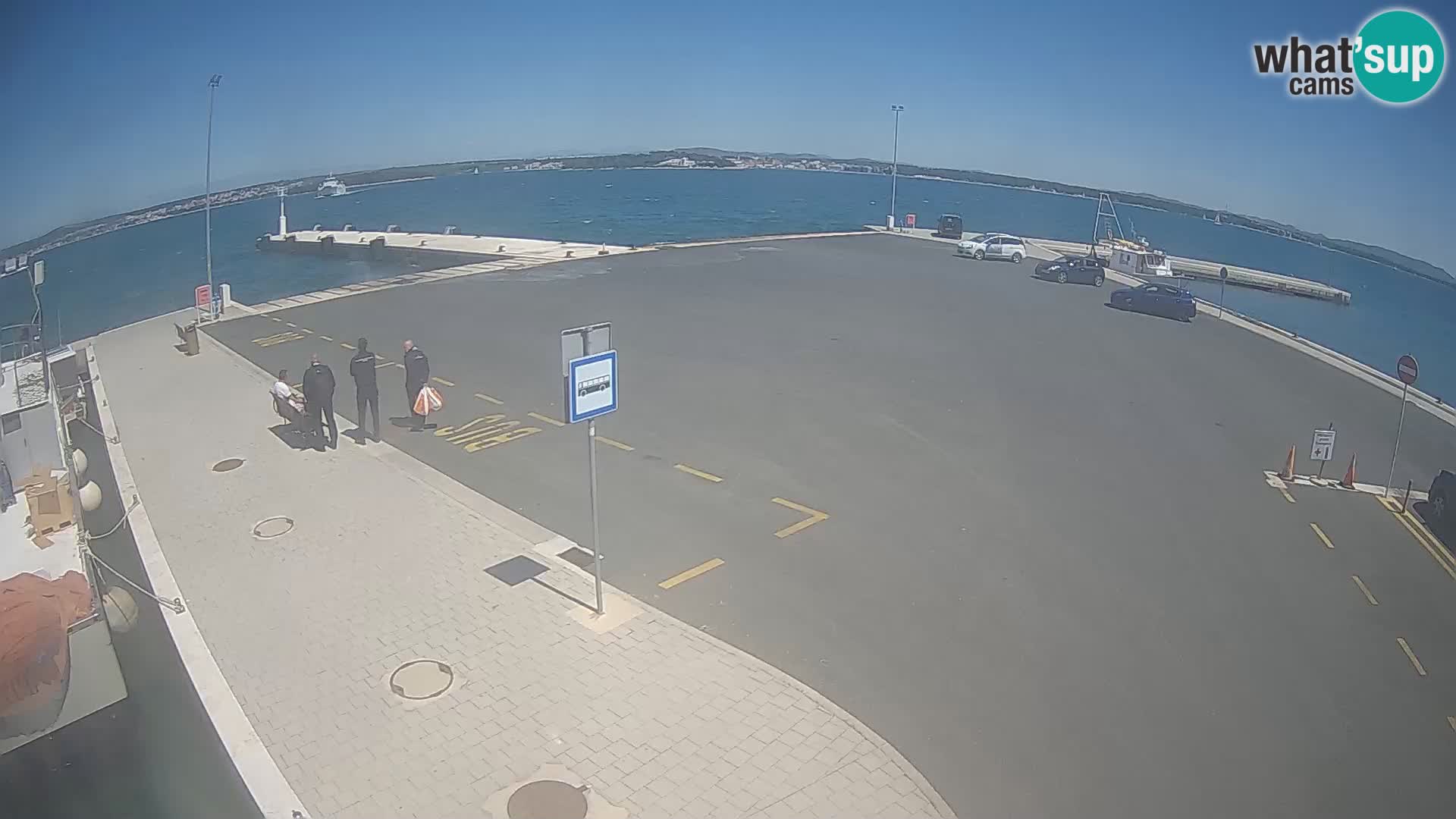 Tkon Live cam – traghetto – Dalmazia – Croazia