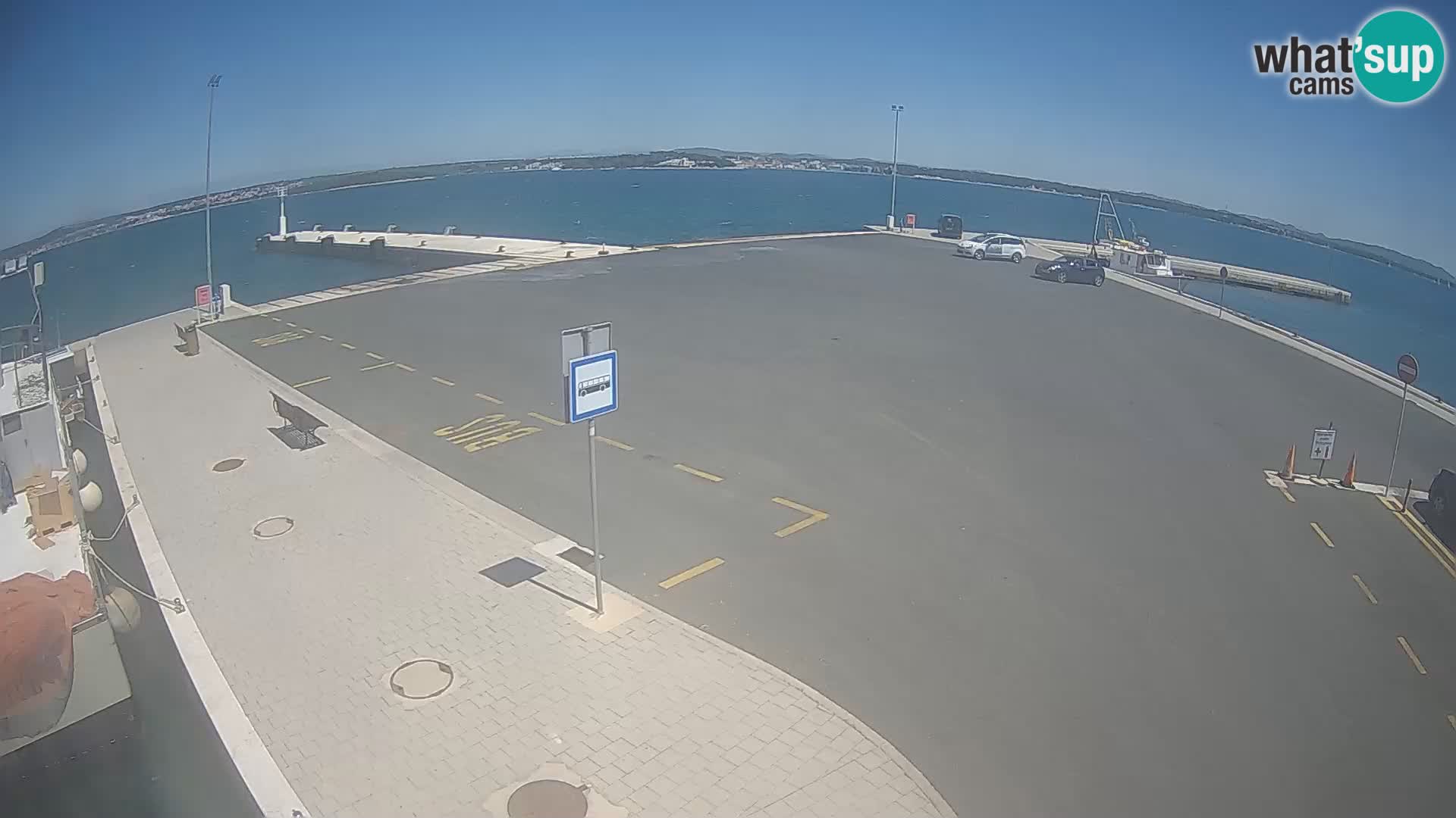 Tkon Live cam – ferry – Dalmatia – Croatia