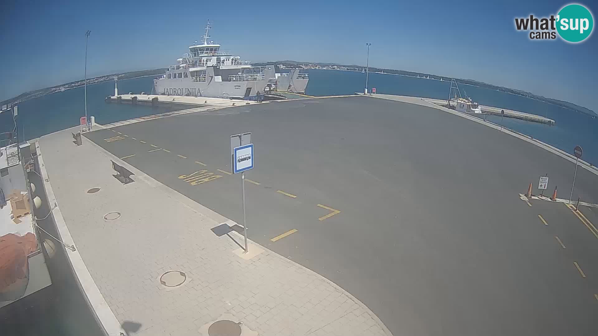 Tkon Live cam – traghetto – Dalmazia – Croazia