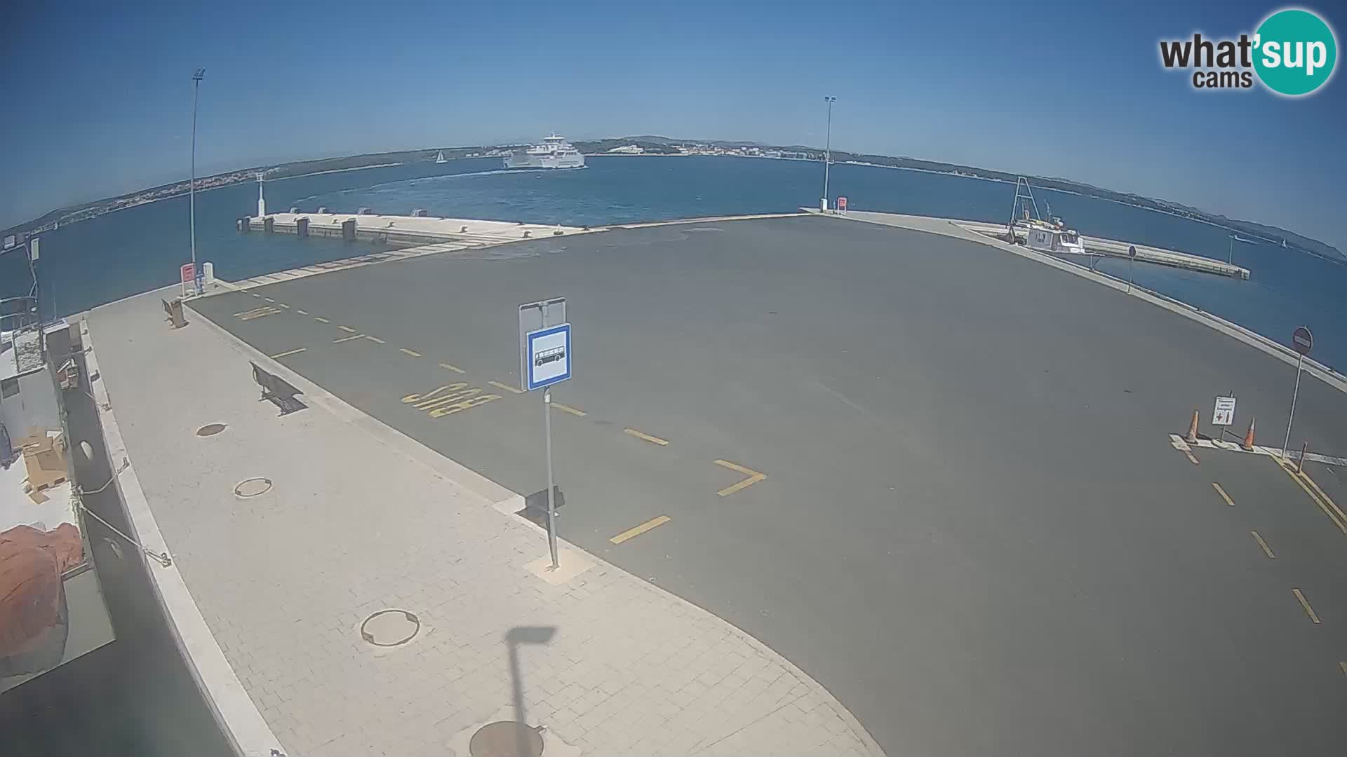 Tkon Live cam – Fähre – Dalmatien – Kroatien