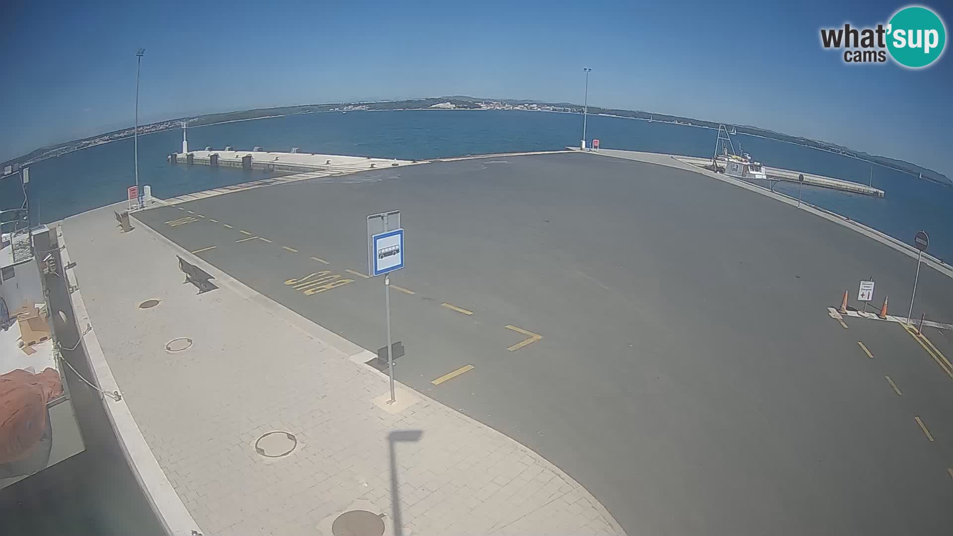 Tkon Live cam – ferry – Dalmatia – Croatia