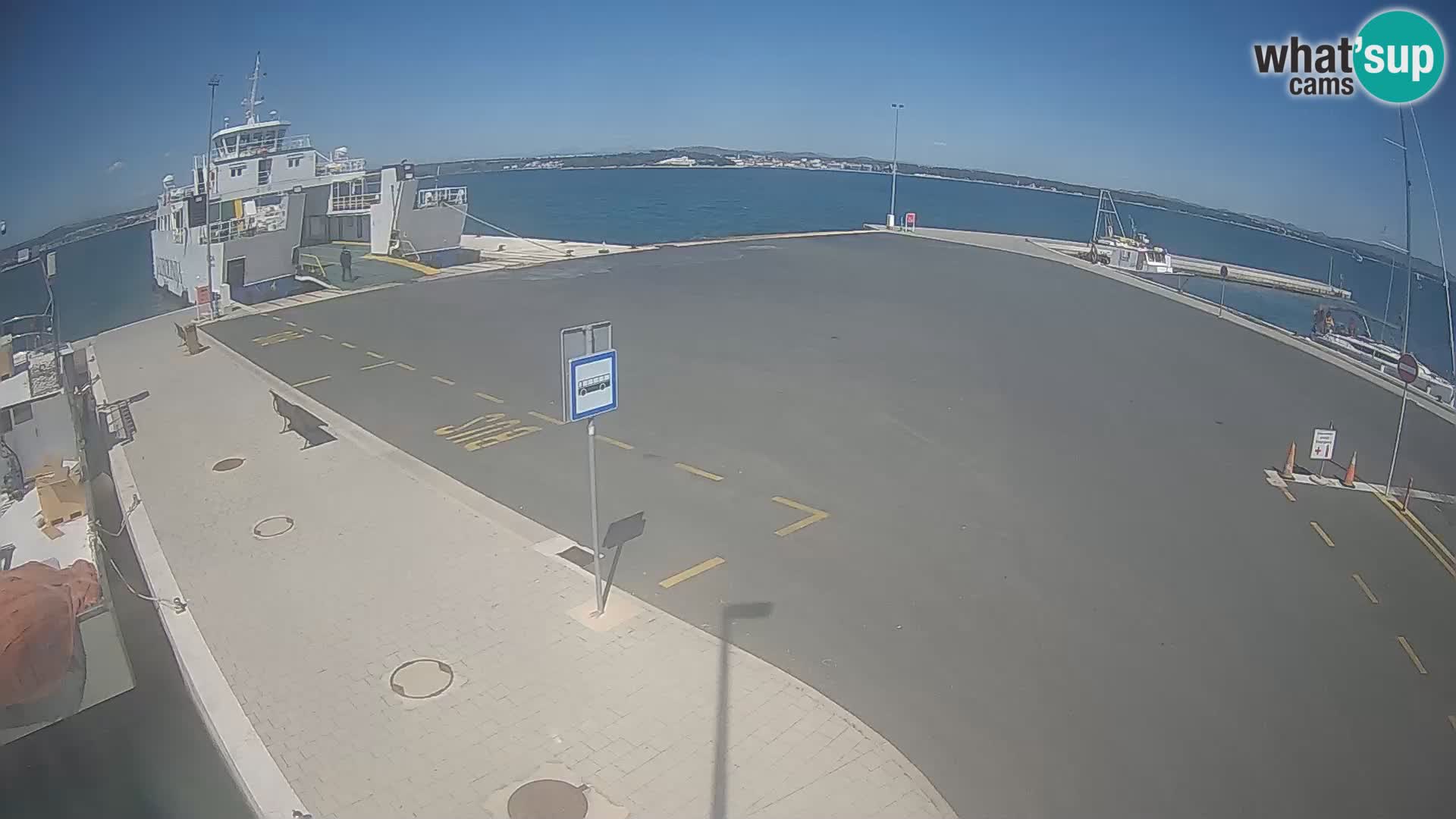 Tkon Live cam – Fähre – Dalmatien – Kroatien