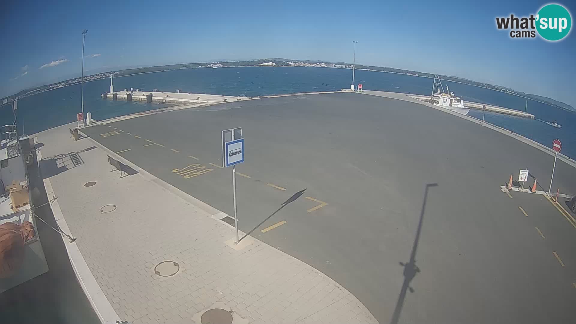 Tkon Live cam – traghetto – Dalmazia – Croazia