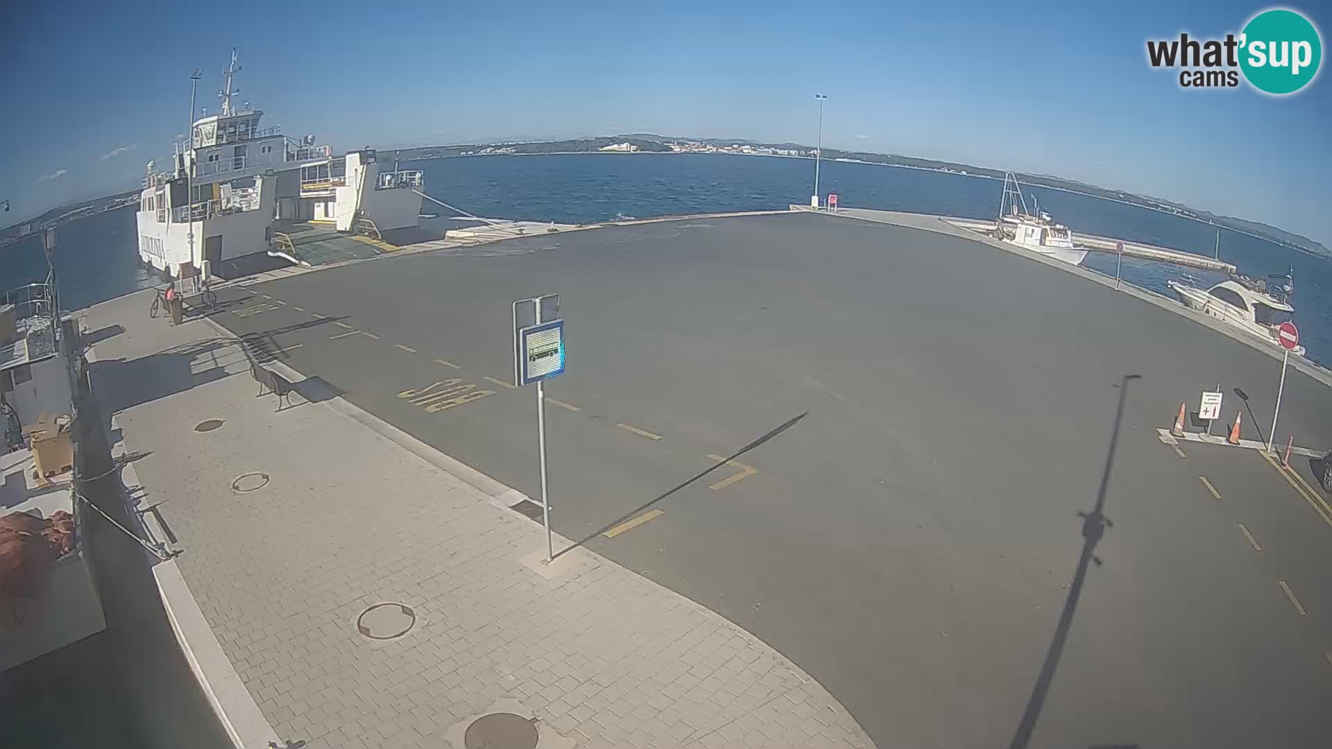 Tkon Live cam – traghetto – Dalmazia – Croazia