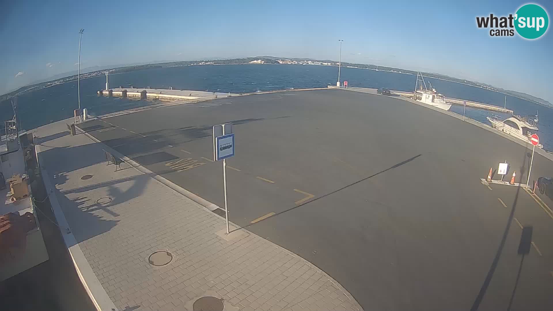 Tkon Live cam – traghetto – Dalmazia – Croazia