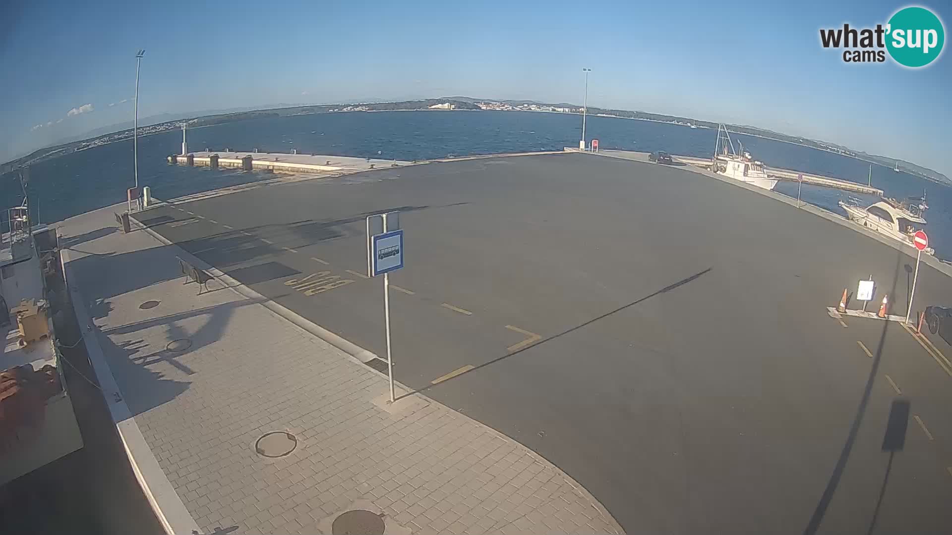 Tkon Live cam – traghetto – Dalmazia – Croazia