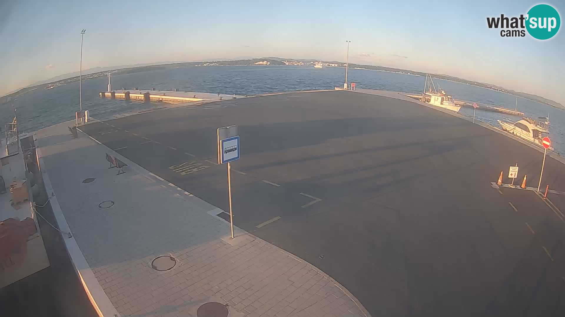Tkon Live cam – ferry – Dalmatia – Croatia