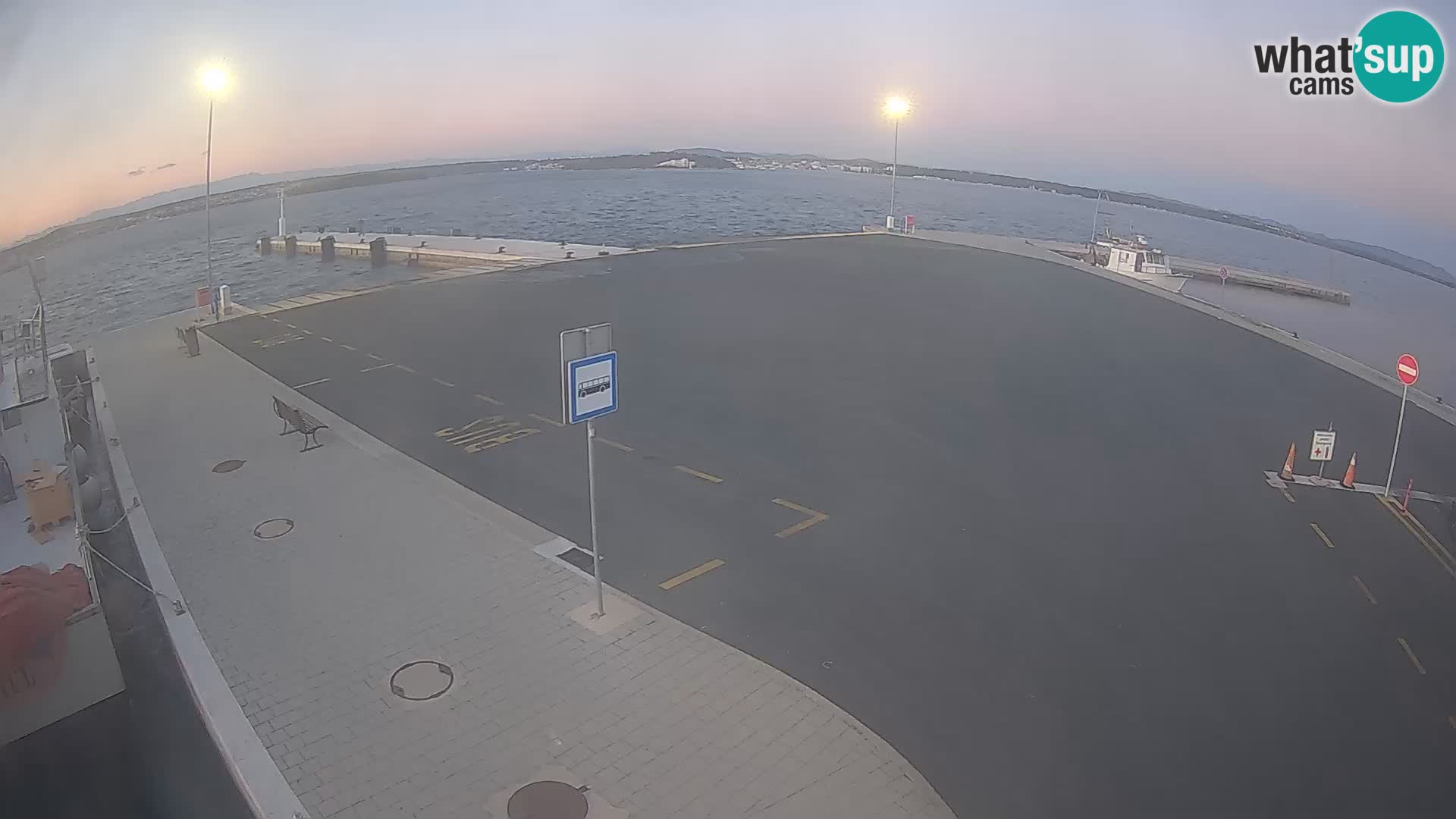Tkon Live cam – ferry – Dalmatia – Croatia