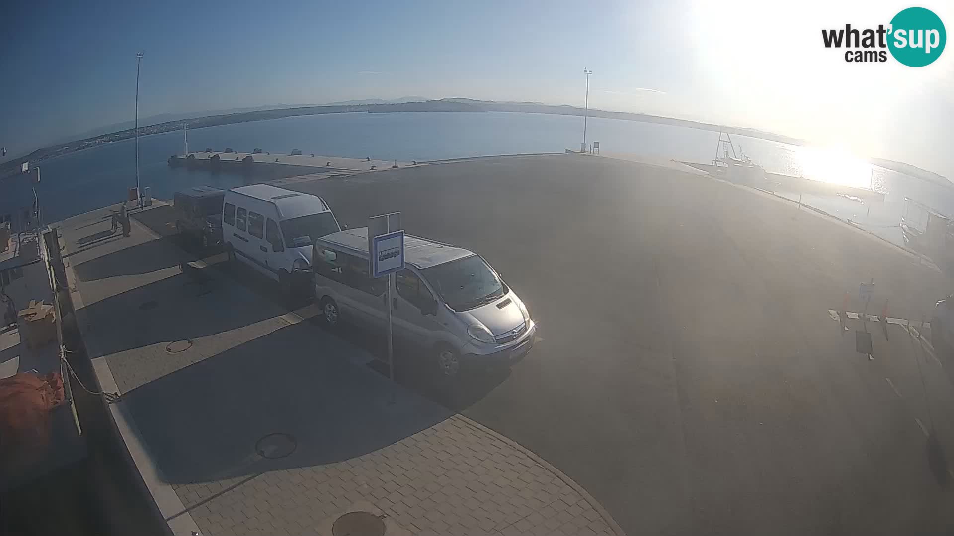 Tkon Live cam – ferry – Dalmatia – Croatia