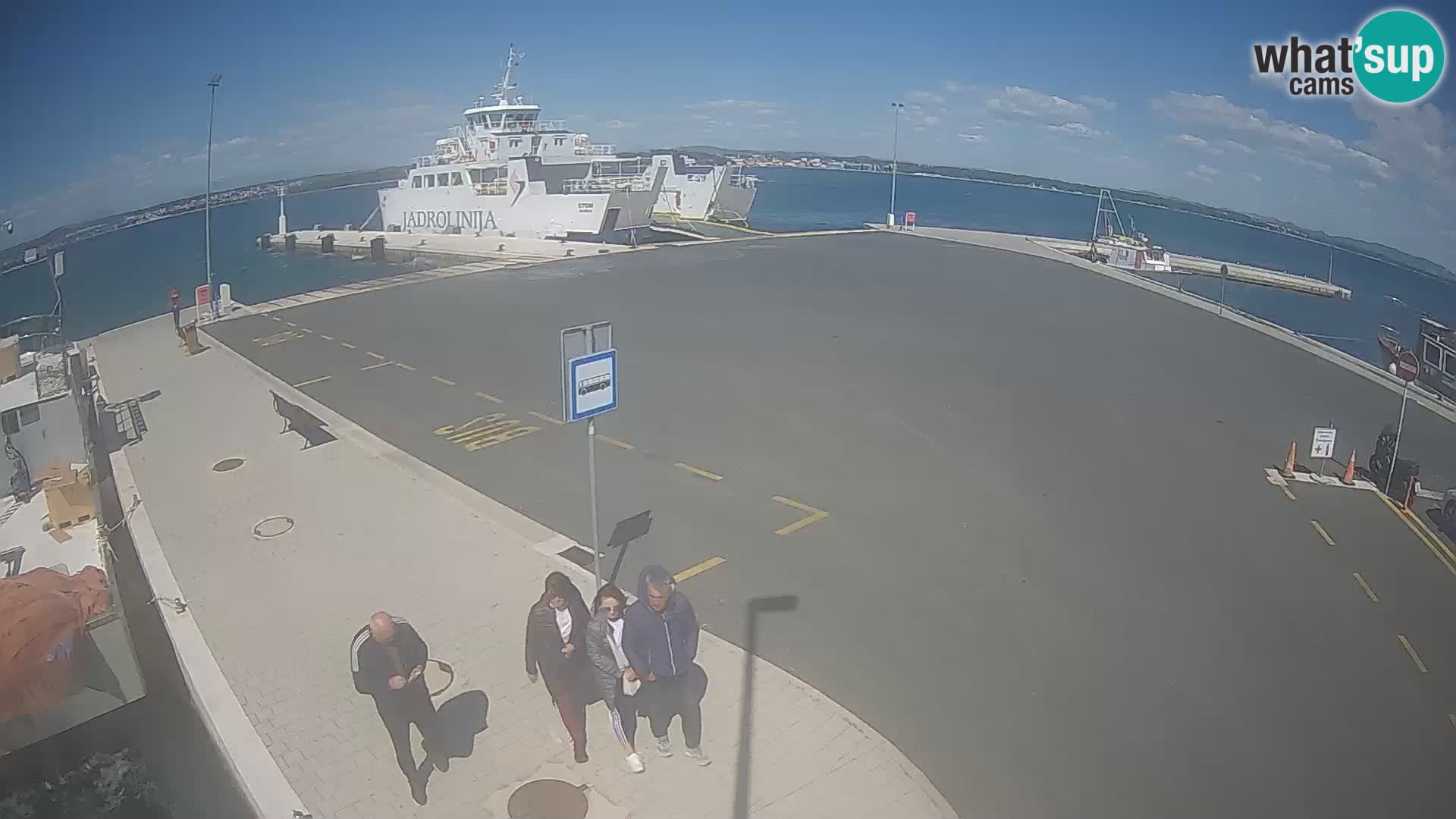 Tkon Live cam – Fähre – Dalmatien – Kroatien