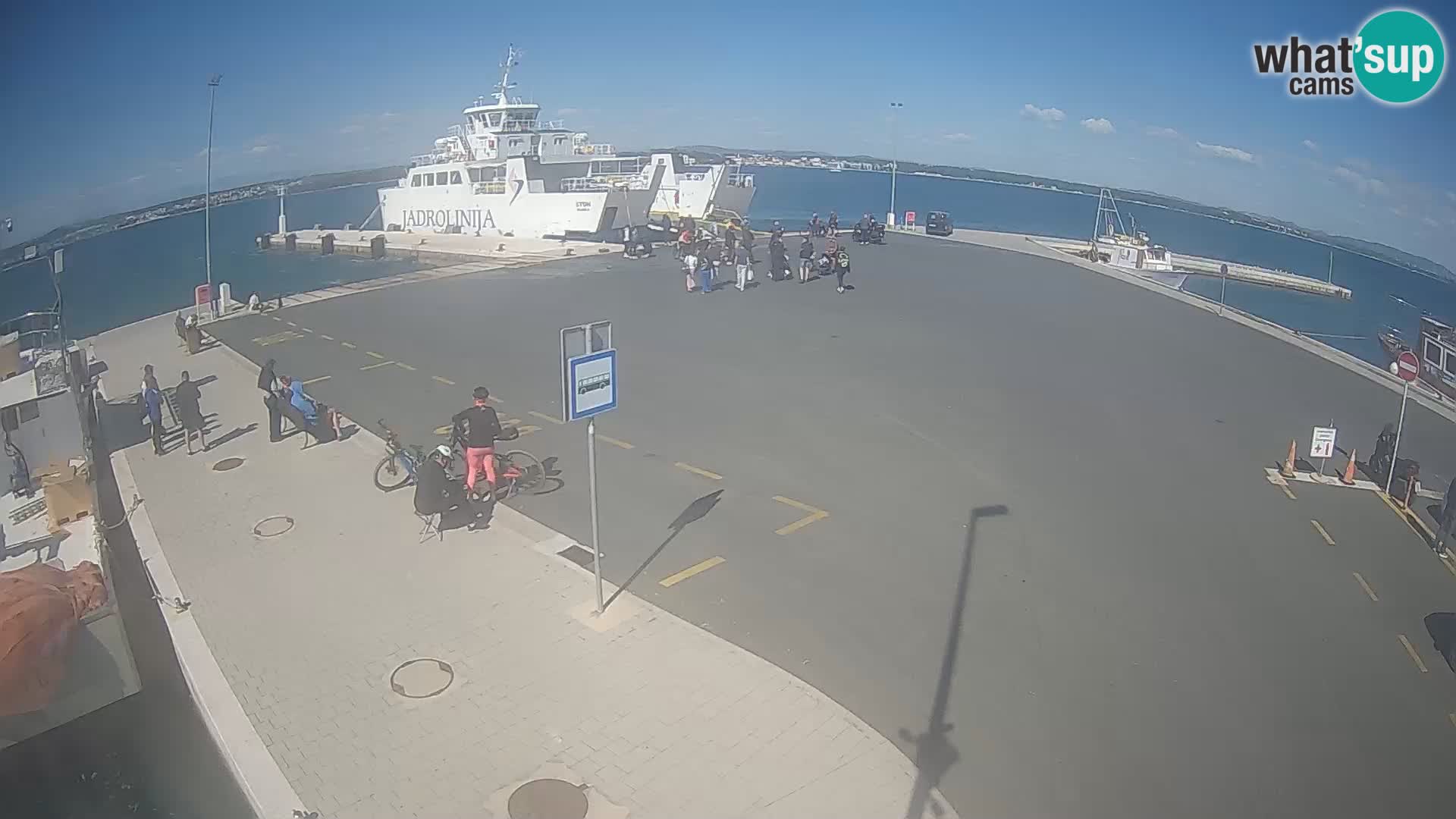Tkon Live cam – Fähre – Dalmatien – Kroatien