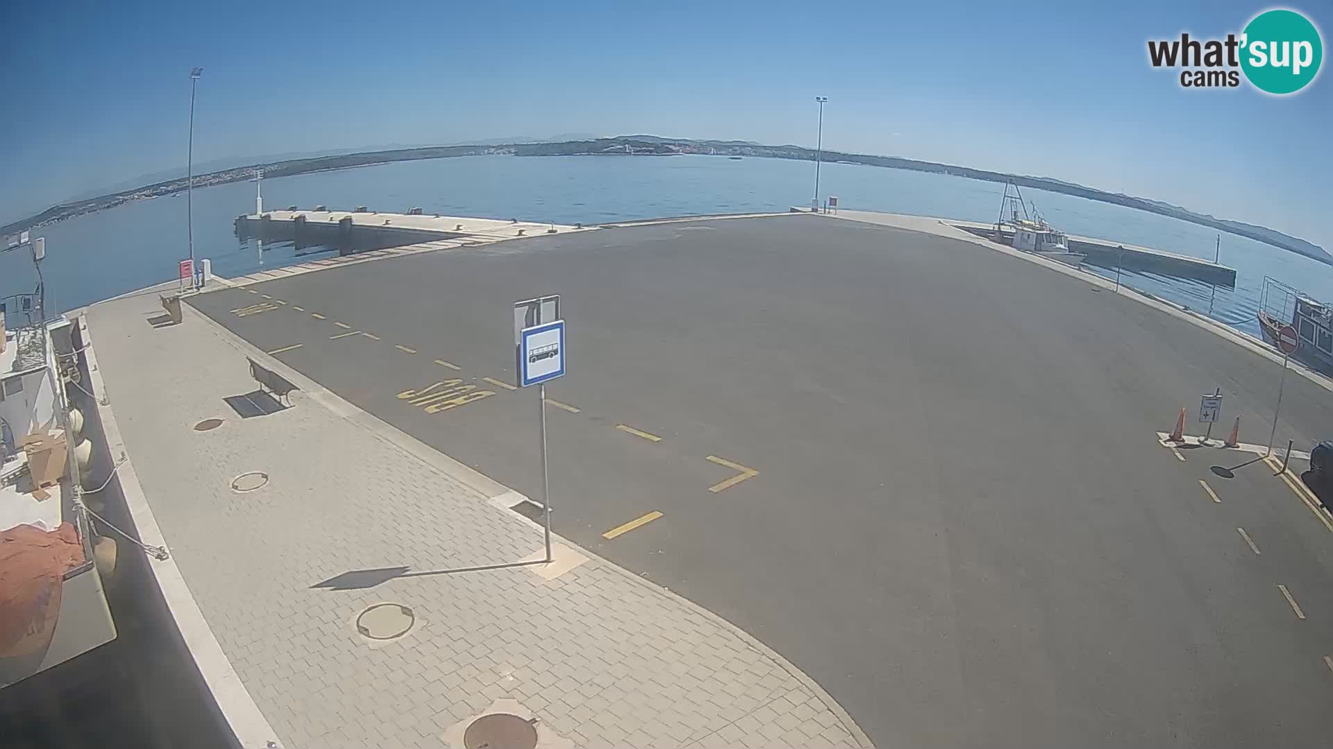 Tkon Live cam – traghetto – Dalmazia – Croazia