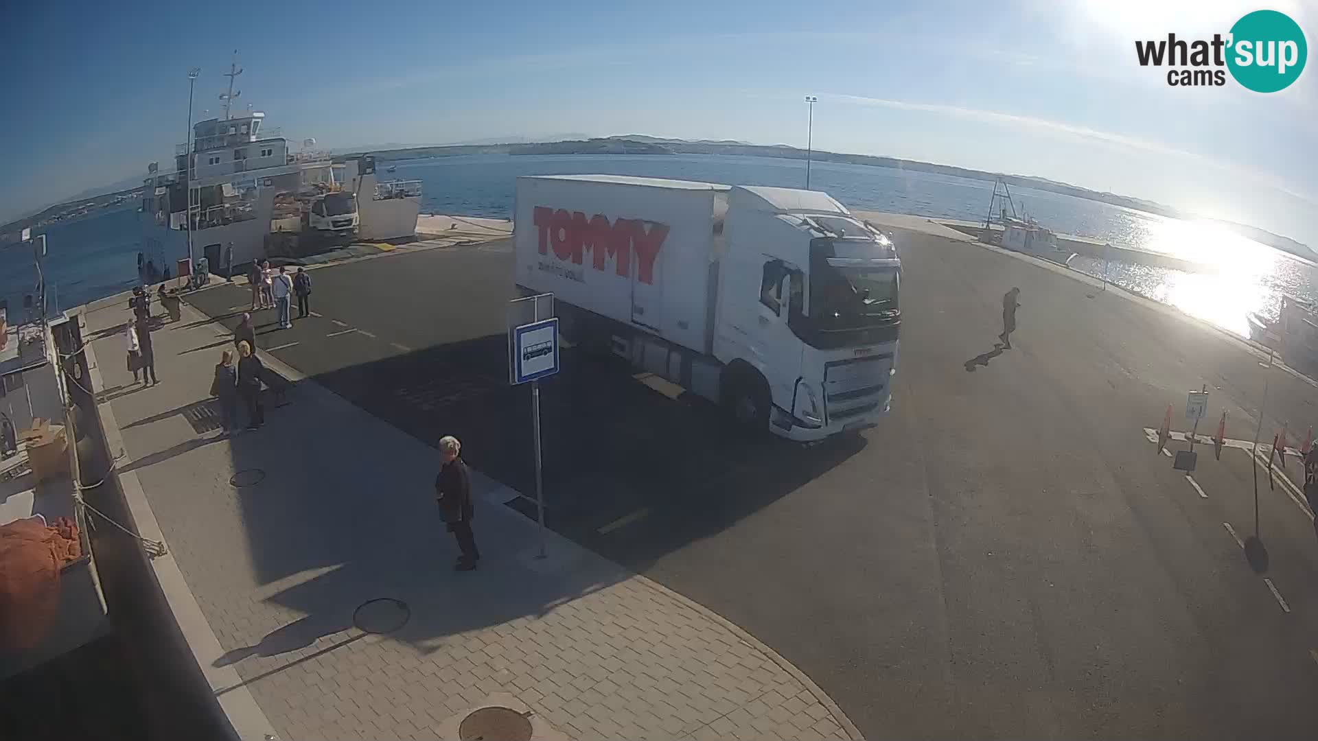 Tkon camera en vivo – Transportar – Dalmacia – Croacia