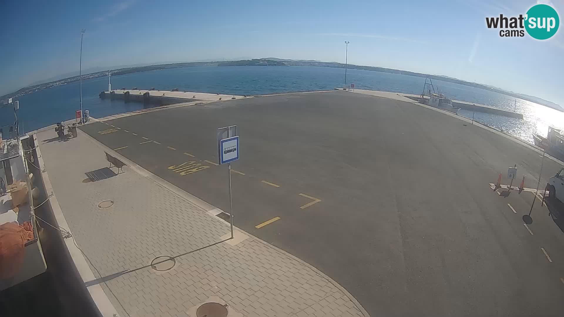 Tkon Live cam – ferry – Dalmatia – Croatia