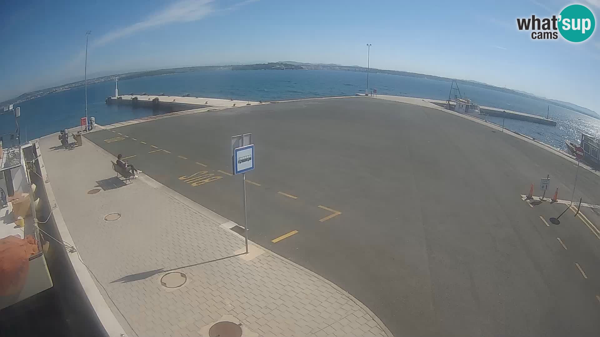 Tkon camera en vivo – Transportar – Dalmacia – Croacia
