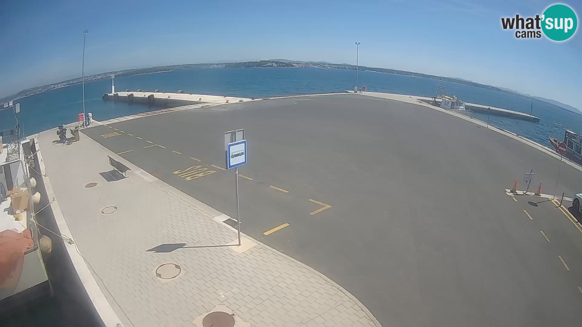 Tkon Live cam – Fähre – Dalmatien – Kroatien