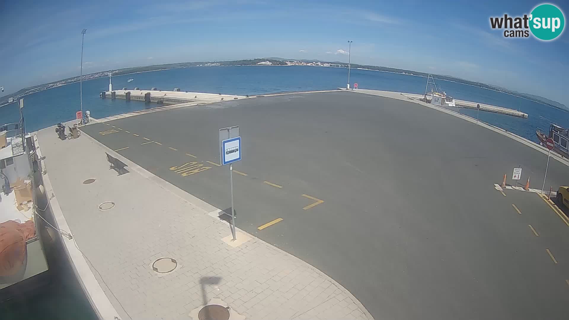 Tkon Live cam – Fähre – Dalmatien – Kroatien