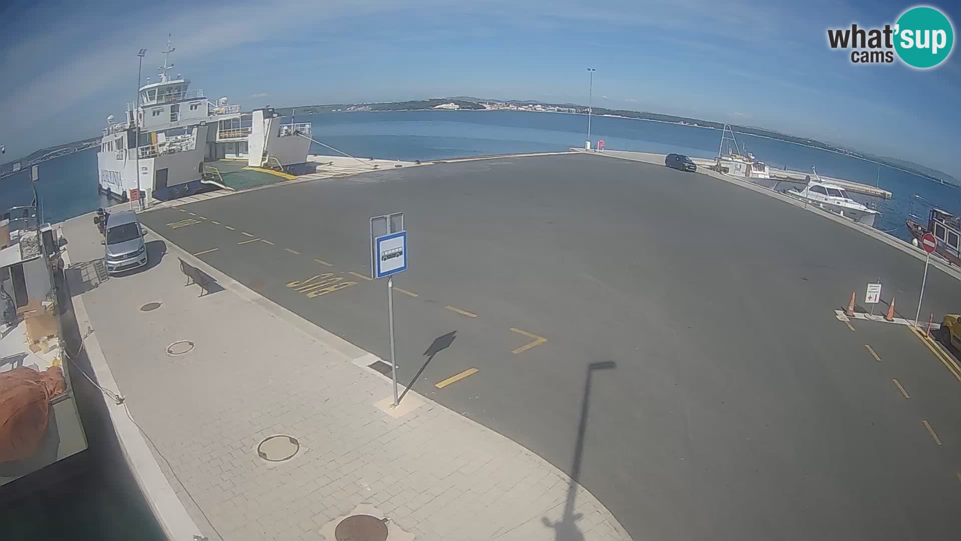 Tkon Live cam – Fähre – Dalmatien – Kroatien