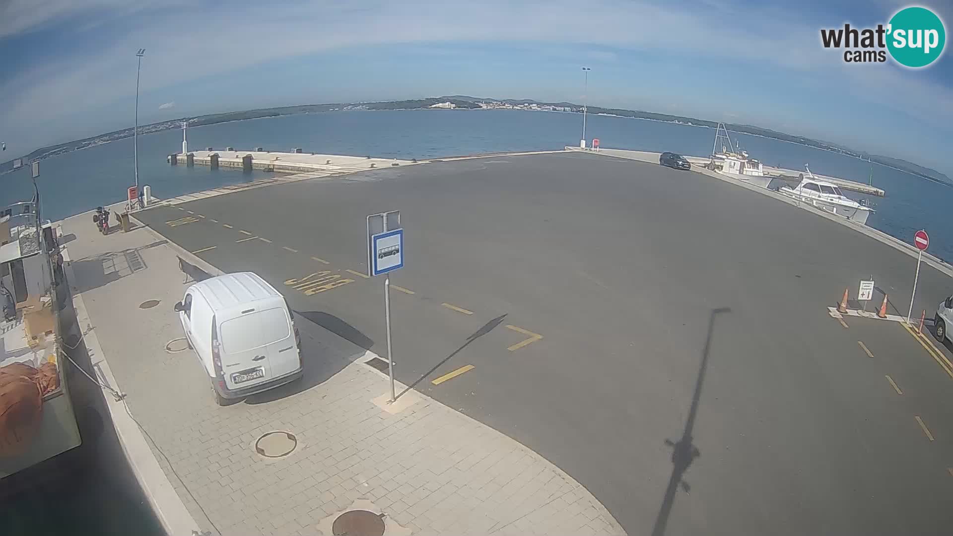Tkon Live cam – ferry – Dalmatia – Croatia