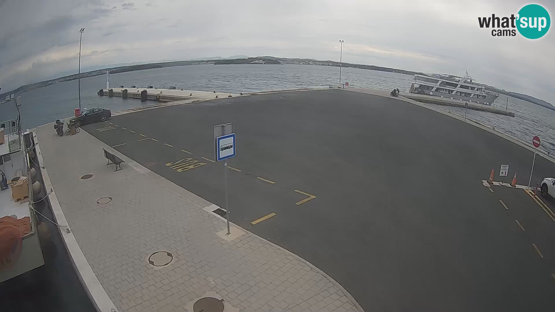 Tkon Live cam – ferry – Dalmatia – Croatia