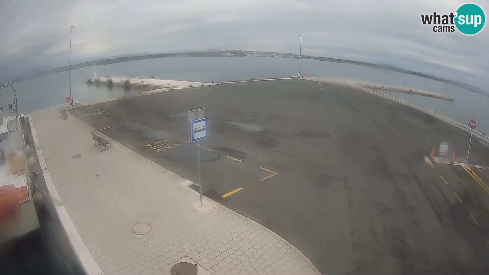 Tkon Live cam – ferry – Dalmatia – Croatia
