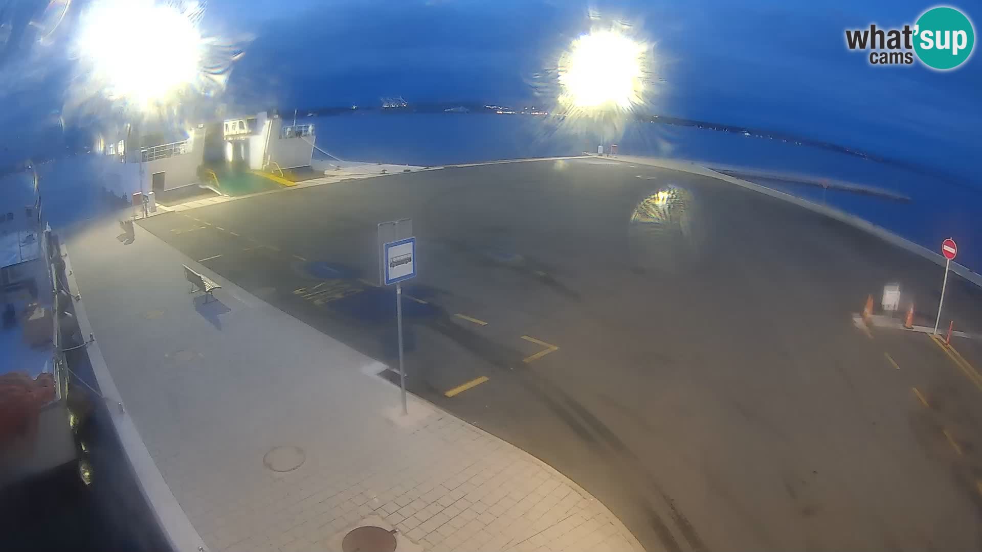 Tkon Live cam – ferry – Dalmatia – Croatia