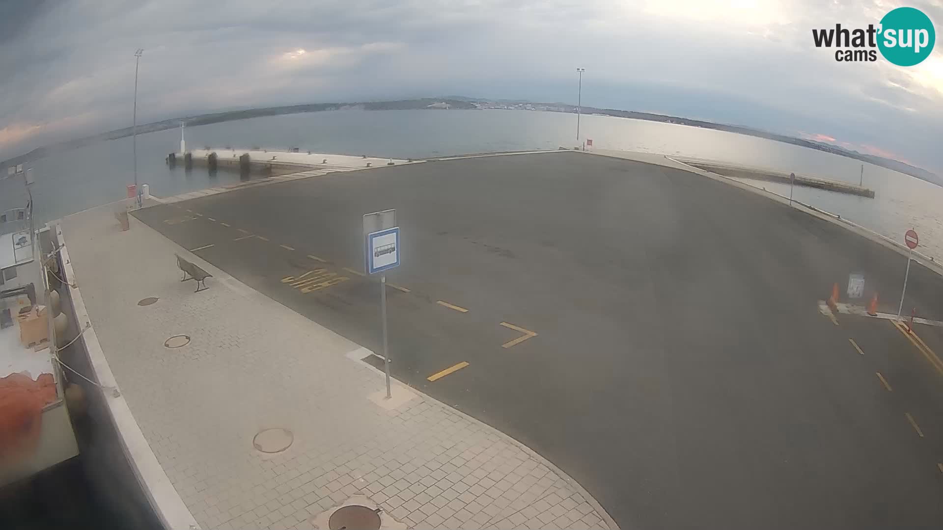 Tkon Live cam – ferry – Dalmatia – Croatia