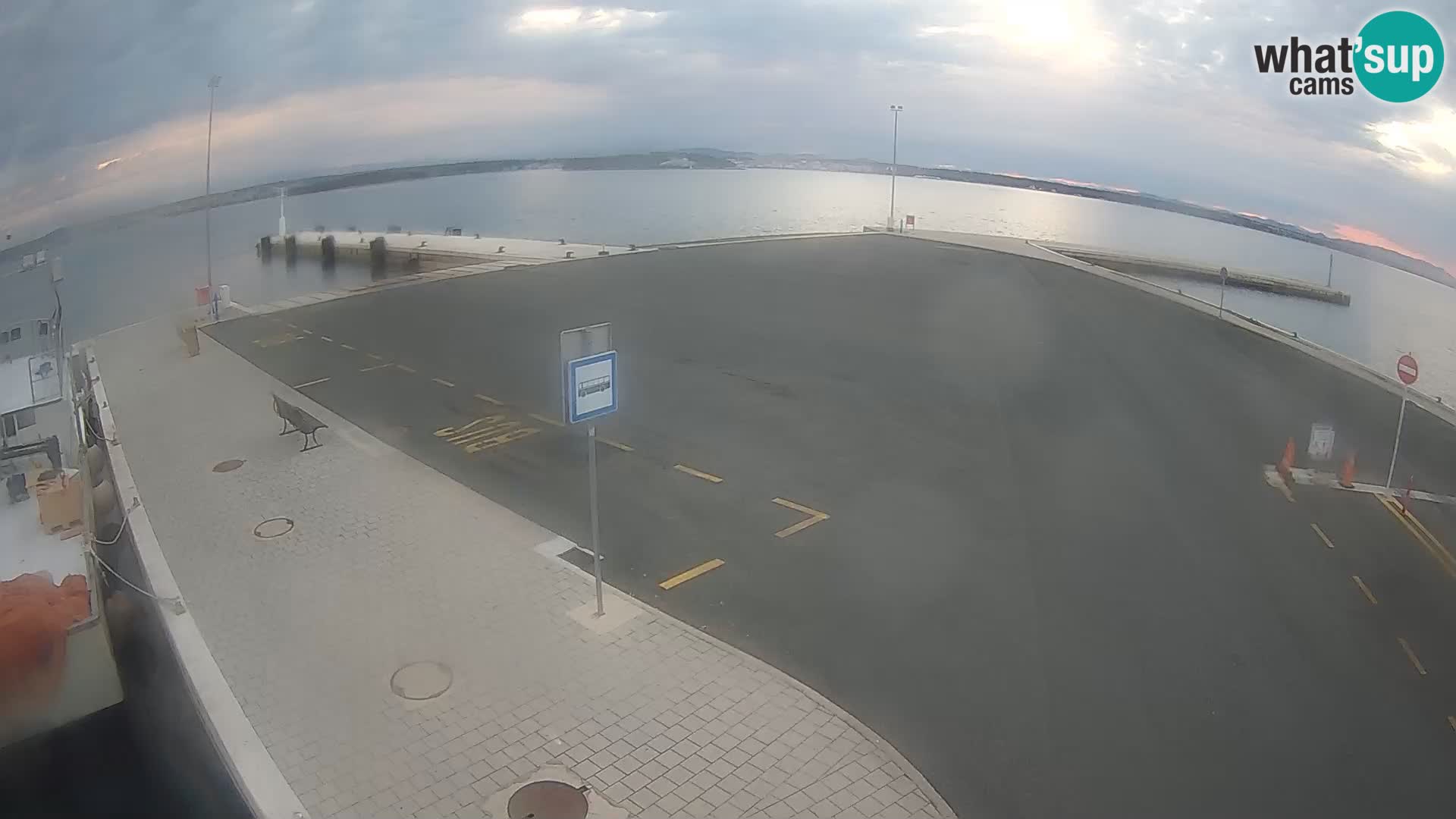 Tkon camera en vivo – Transportar – Dalmacia – Croacia