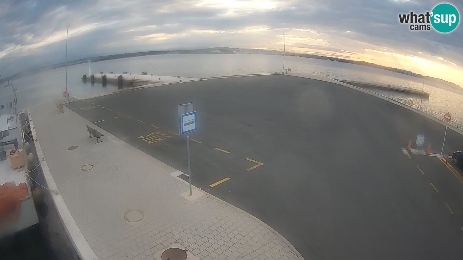 Tkon Live cam – ferry – Dalmatia – Croatia