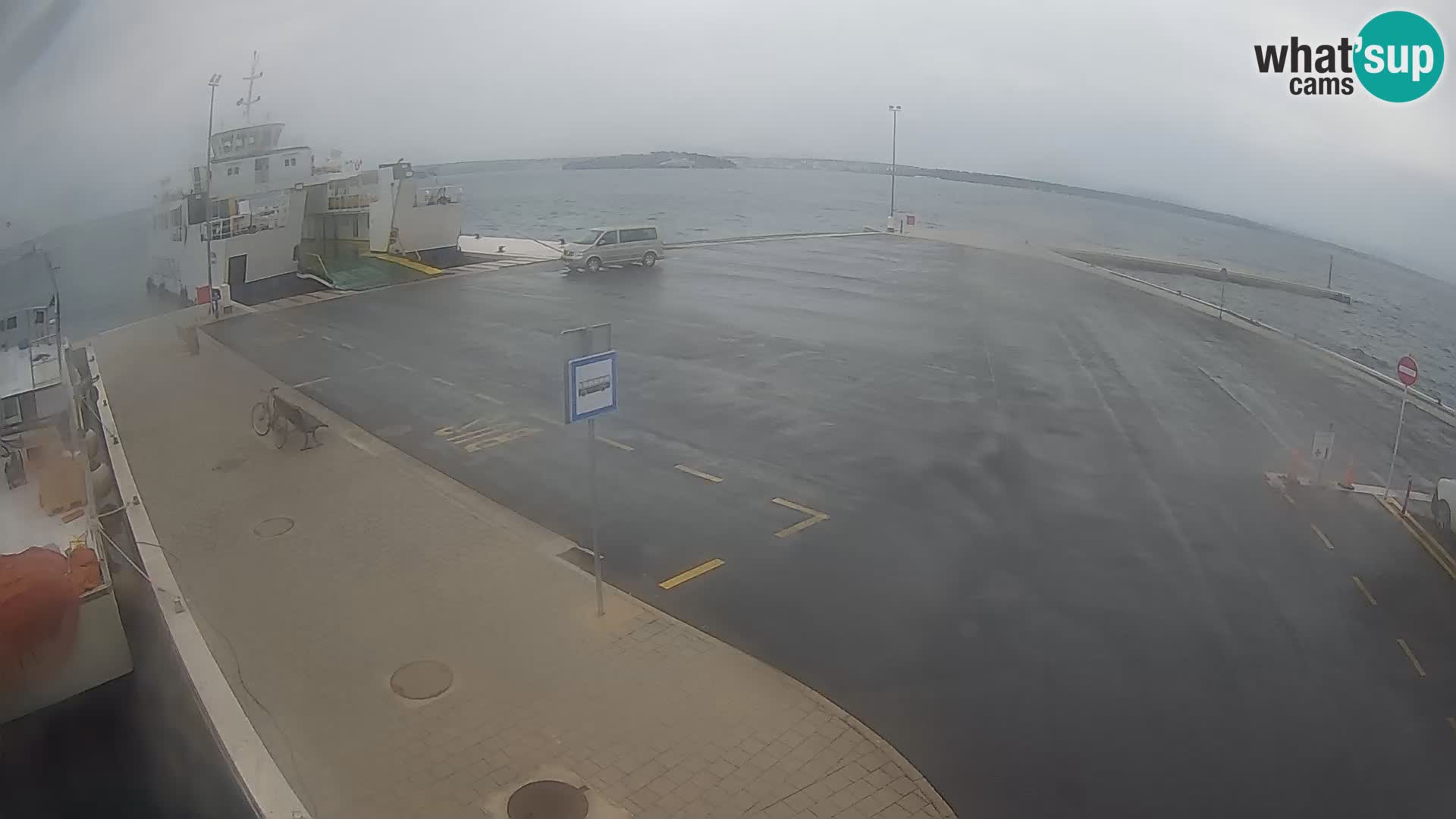 Tkon Live cam – ferry – Dalmatia – Croatia