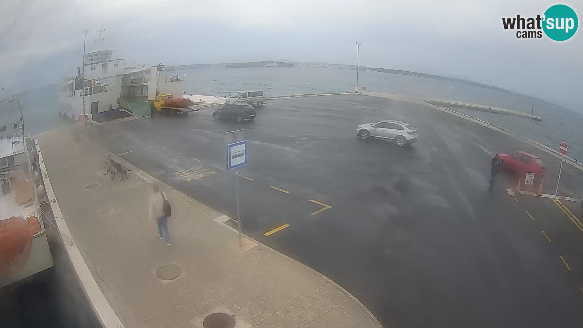 Tkon Live cam – ferry – Dalmatia – Croatia