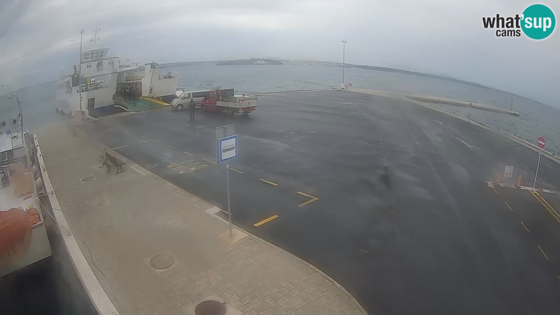 Tkon Live cam – ferry – Dalmatia – Croatia